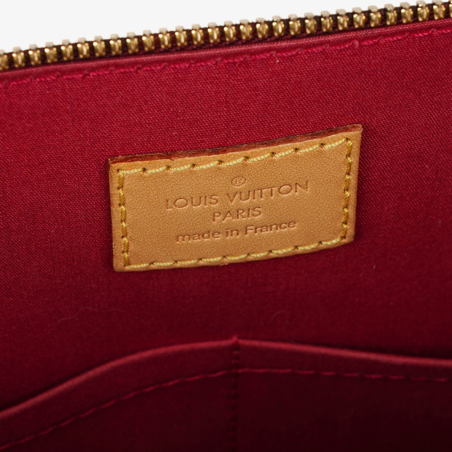 Louis Vuitton Alma GM Monogram Vernis Leather Handbag