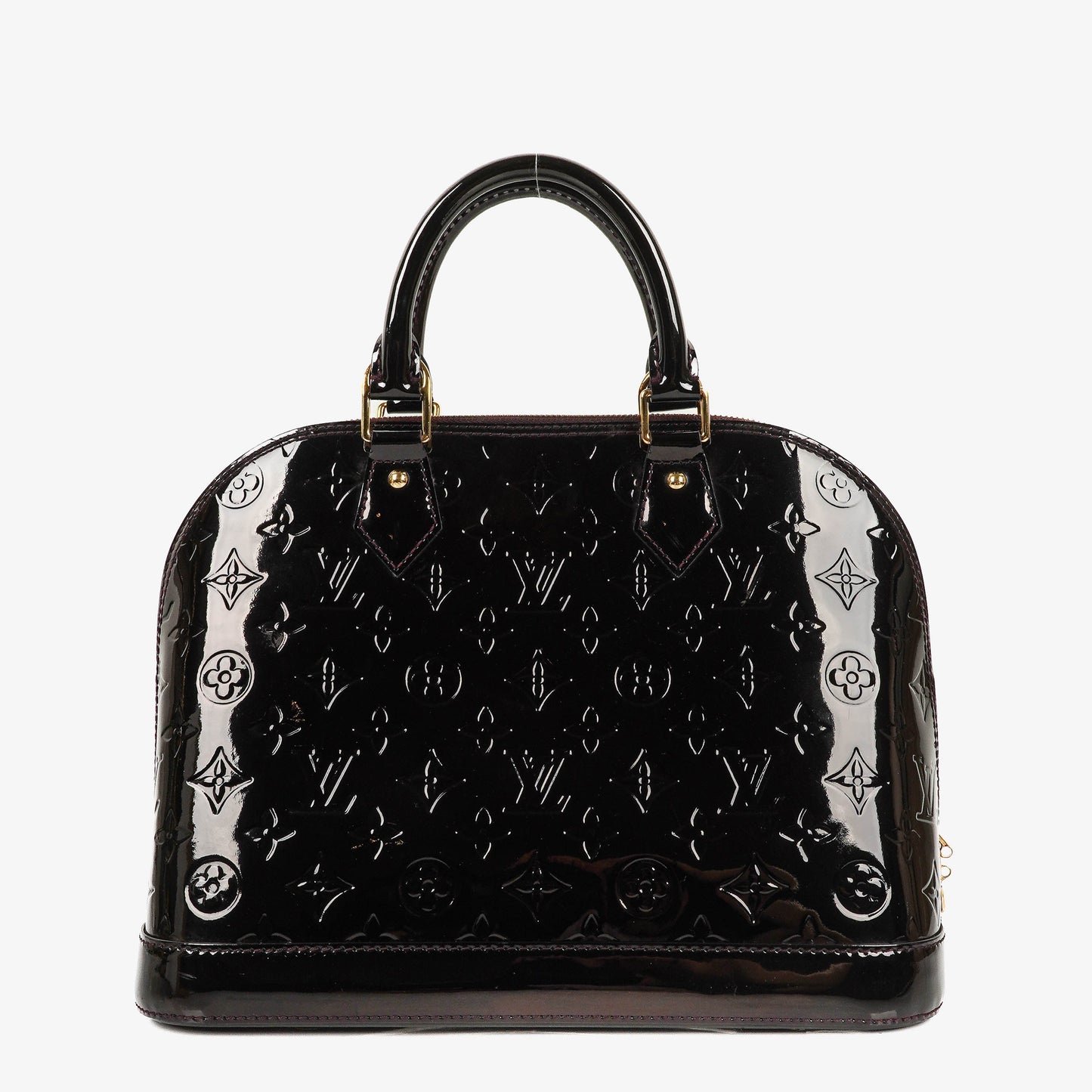 Louis Vuitton Alma GM Monogram Vernis Leather Handbag