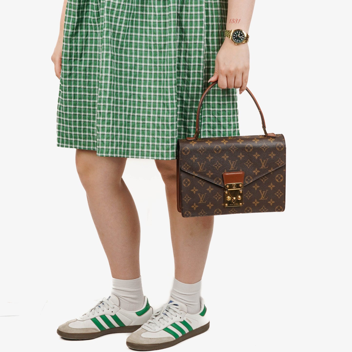 Louis Vuitton Concorde Monogram Canvas Bag