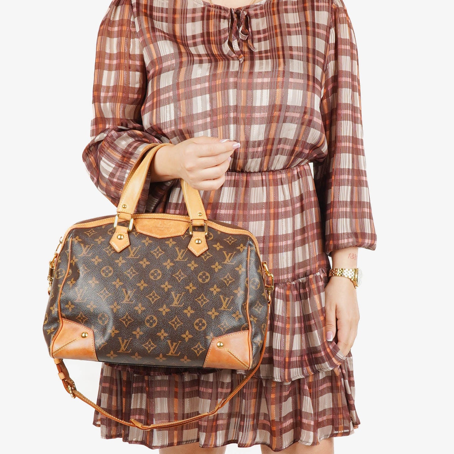 Louis Vuitton Monogram Canvas Retiro PM Bag