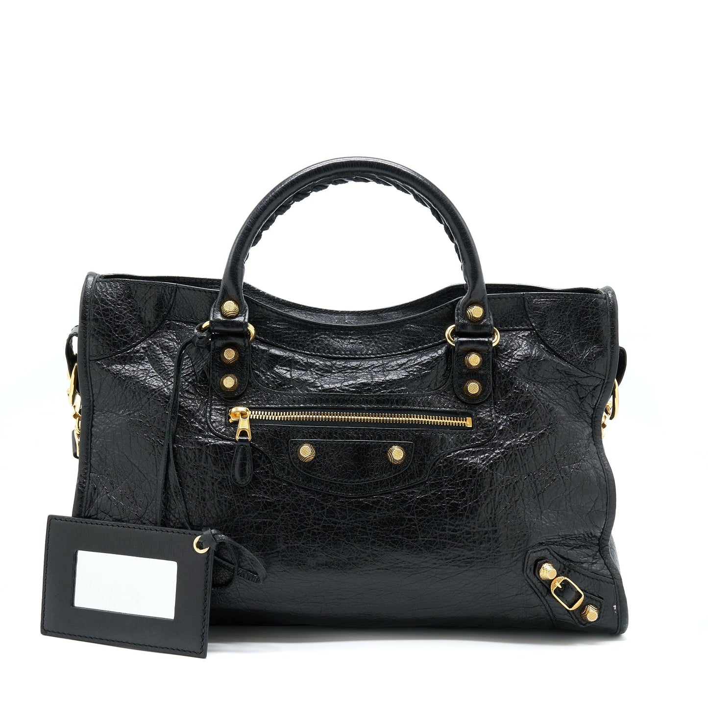 Balenciaga Classic City Purse Aged Calfskin