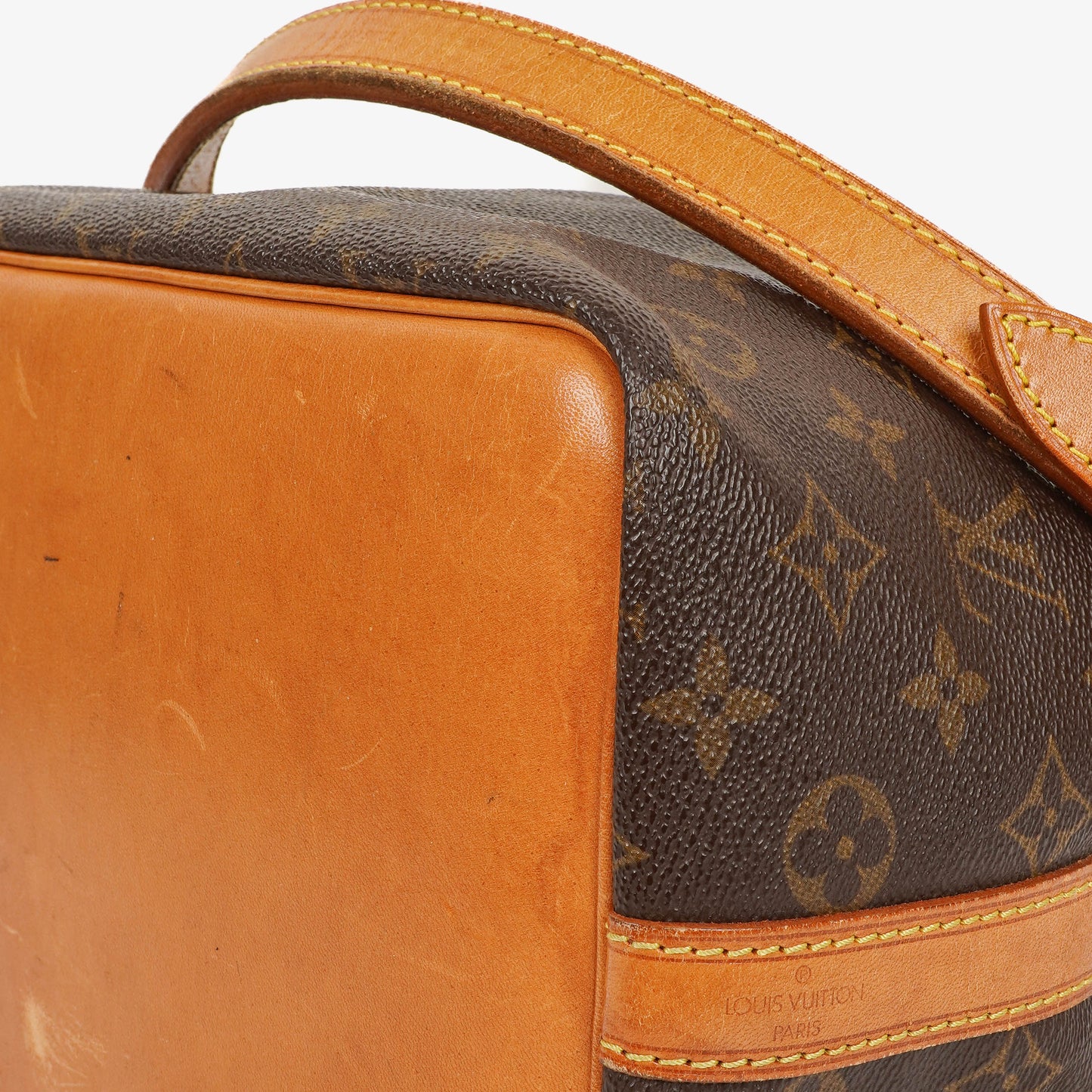 Louis Vuitton Petit Noe Monogram Canvas Shoulder Bag