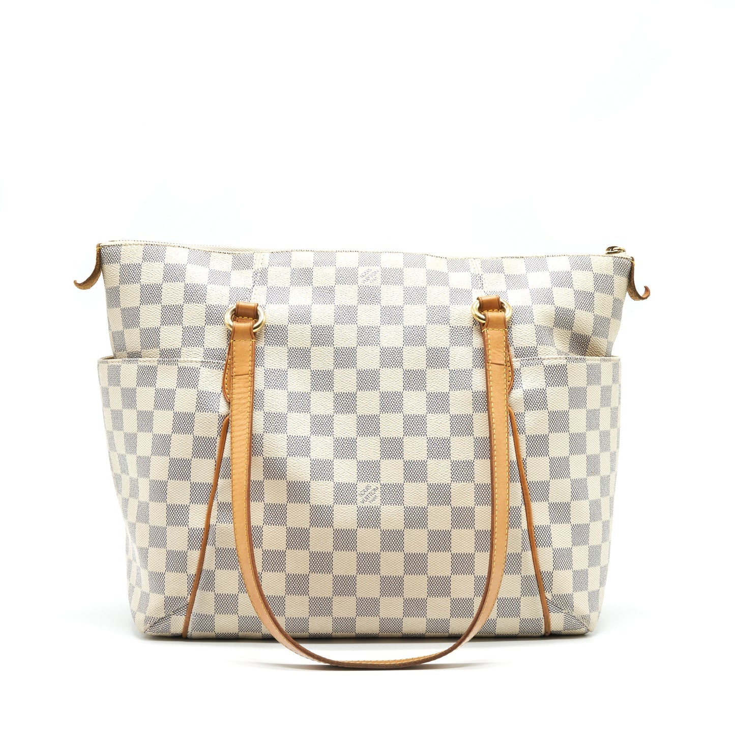 LOUIS VUITTON Damier Azur Totally MM Shoulder Bag