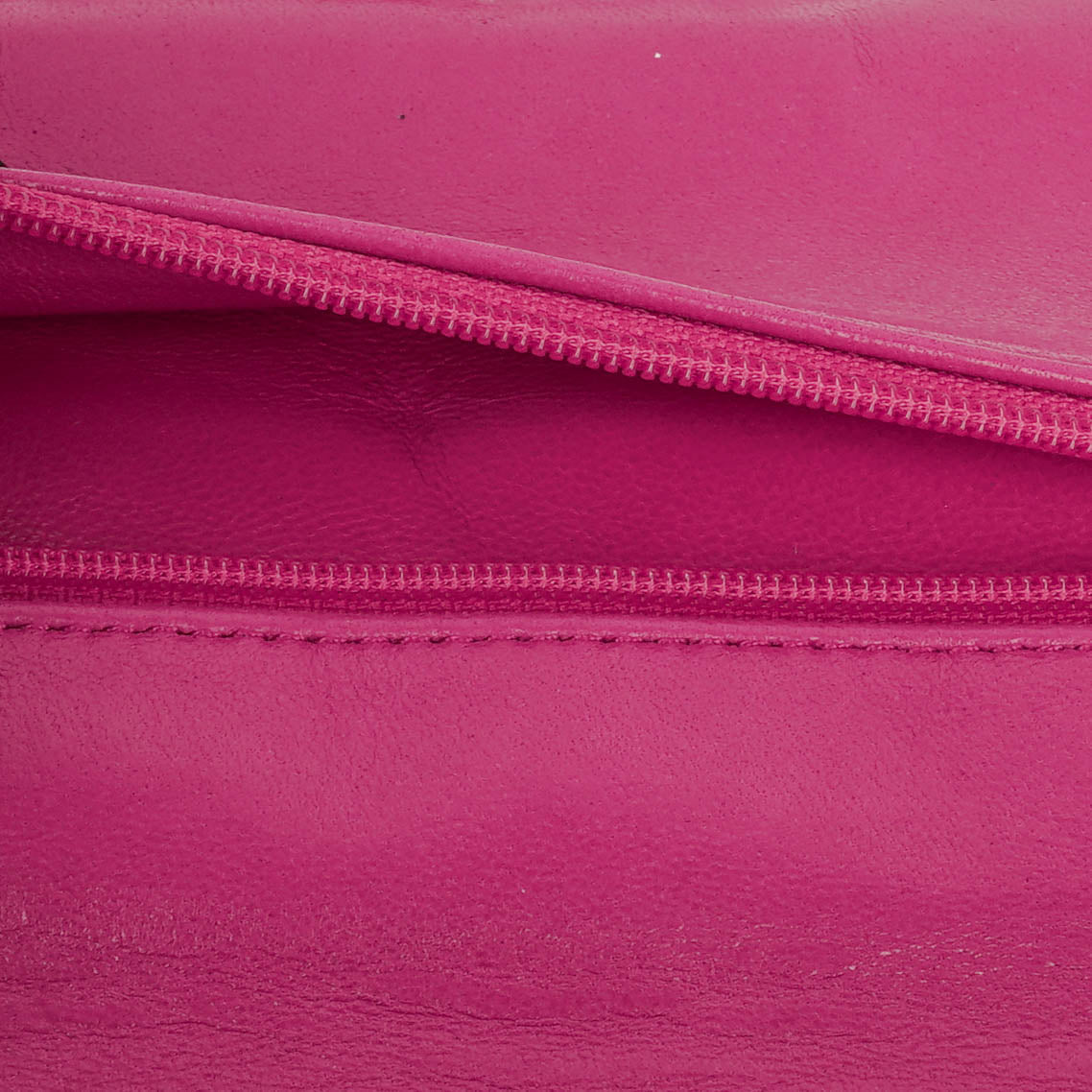 Chanel Classic  Double Flap Bag Fuchsia Pink 24K Gold-Plated Hardware