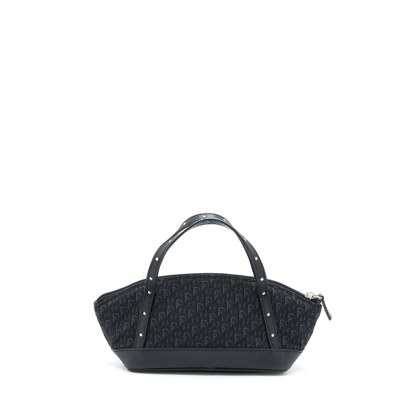 Dior Vintage Mini Purse Oblique Canvas Black