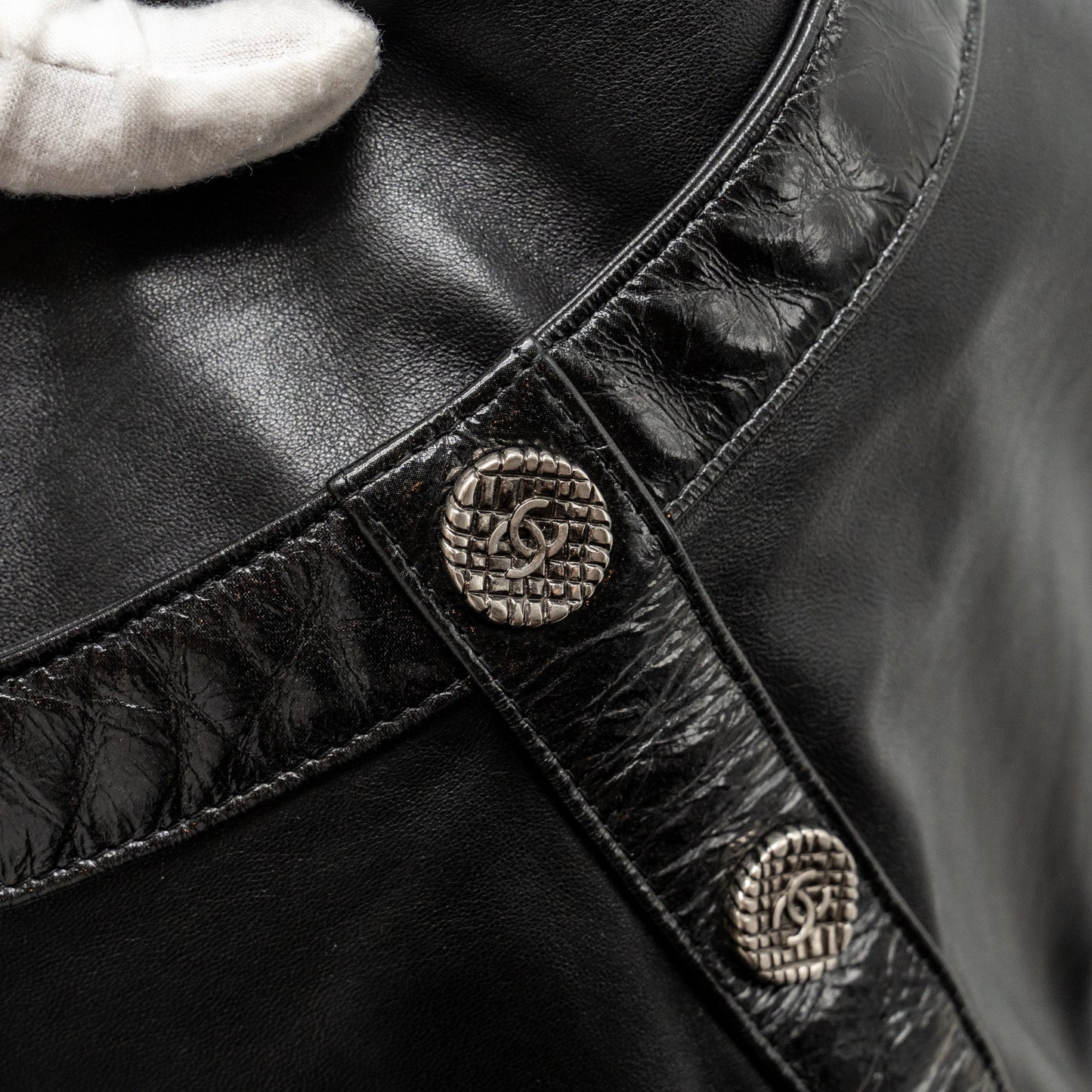 Chanel Tie on Girl Bag Lambskin Black