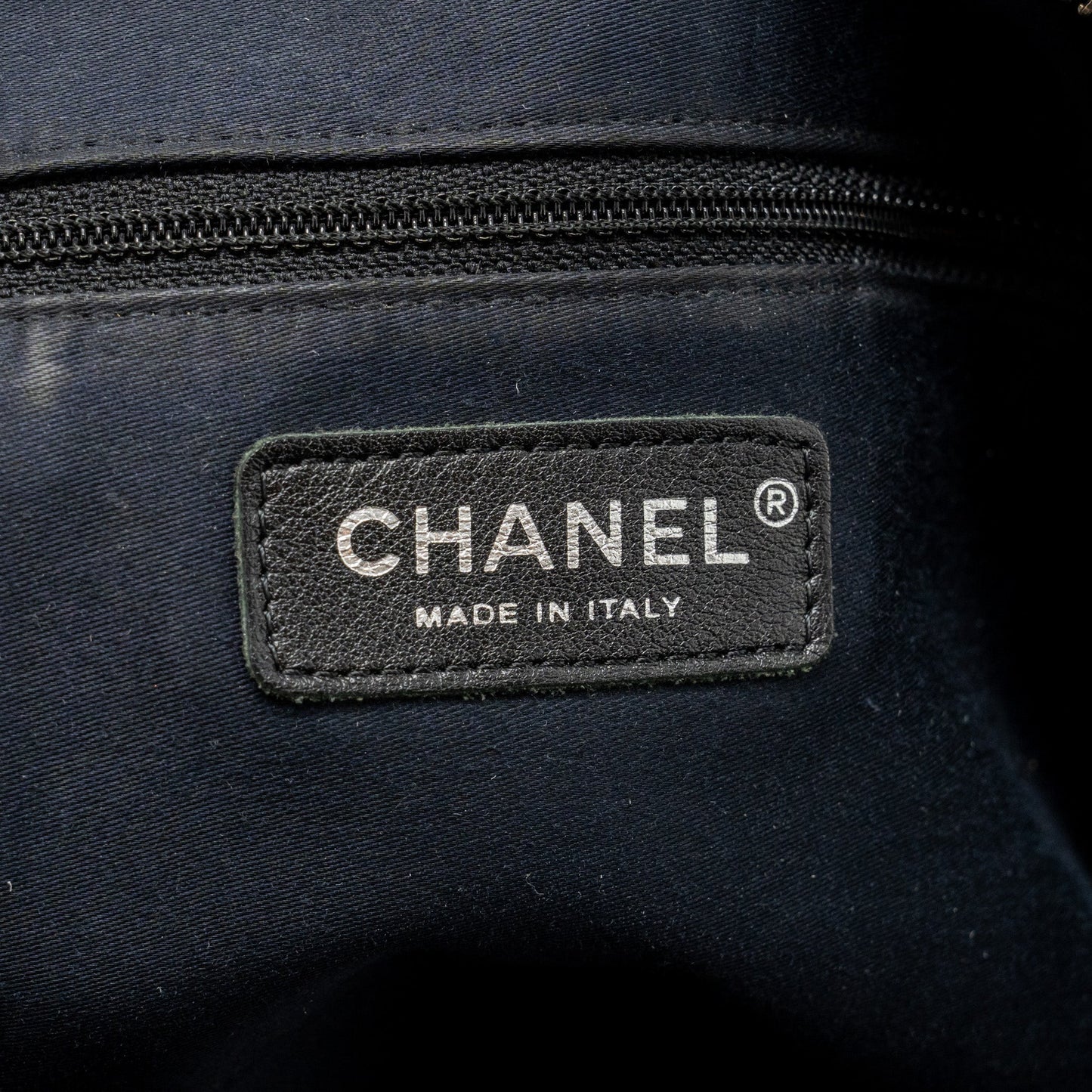 Chanel Tie on Girl Bag Lambskin Black