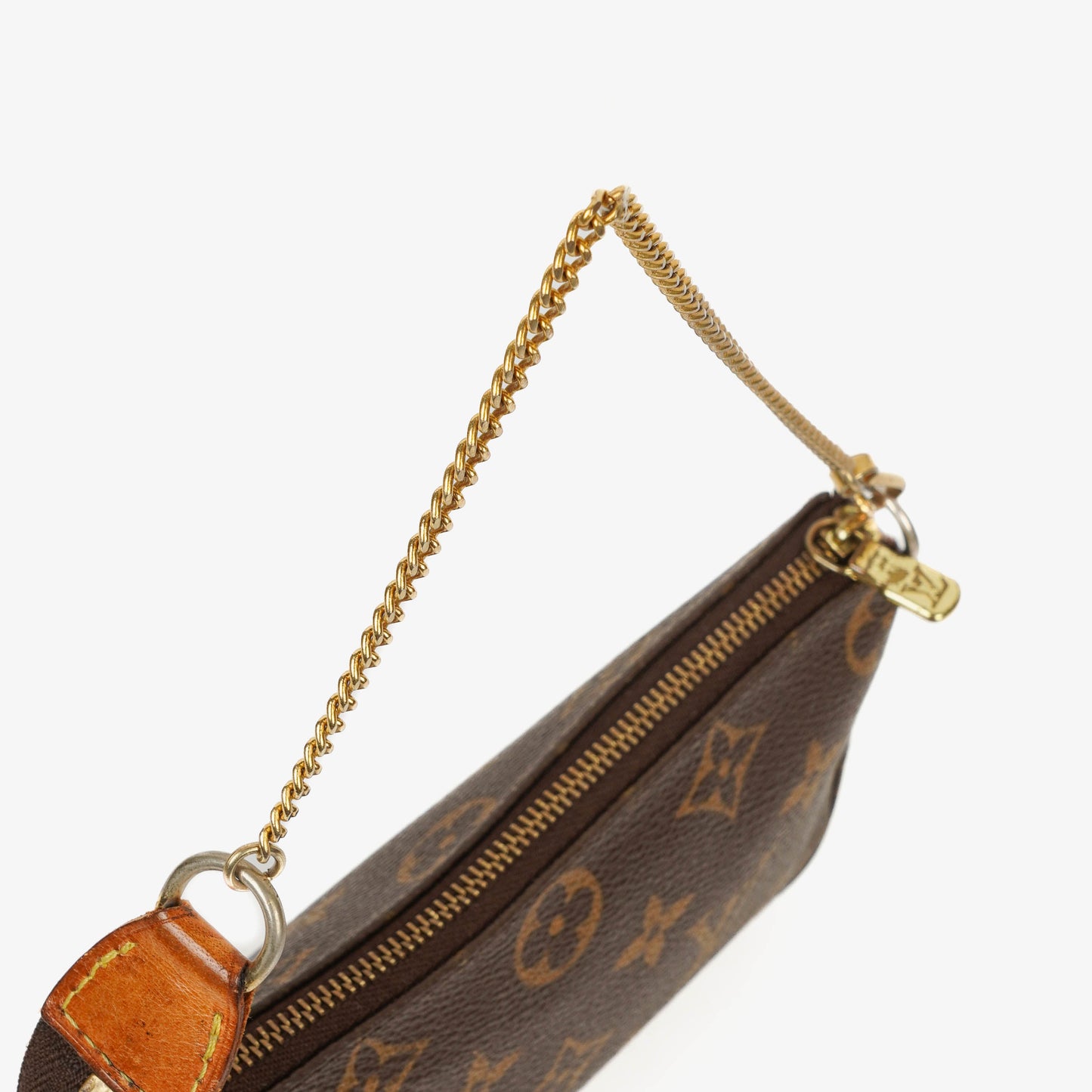 Louis Vuitton Mini Pochette Accessoires Monogram Canvas Clutch Handbag
