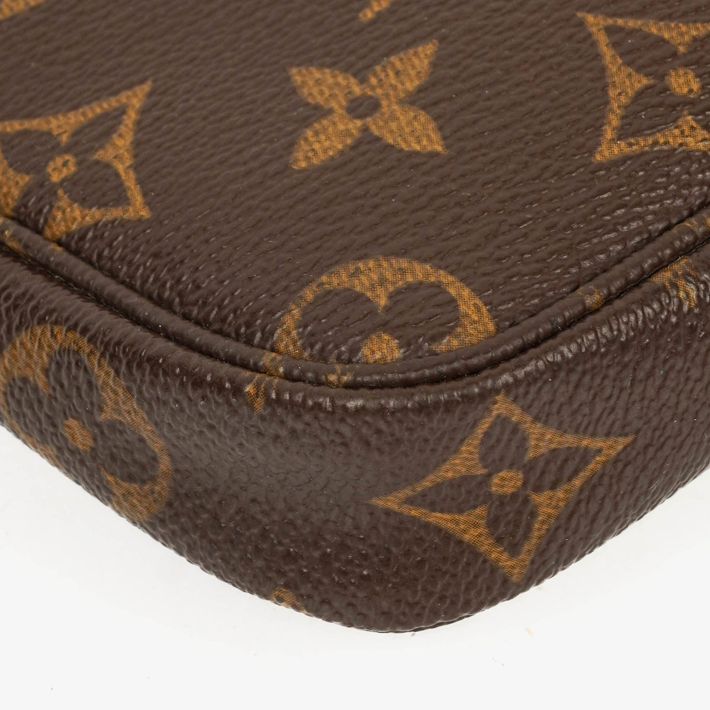 Louis Vuitton Mini Pochette Accessoires Monogram Canvas Clutch Handbag