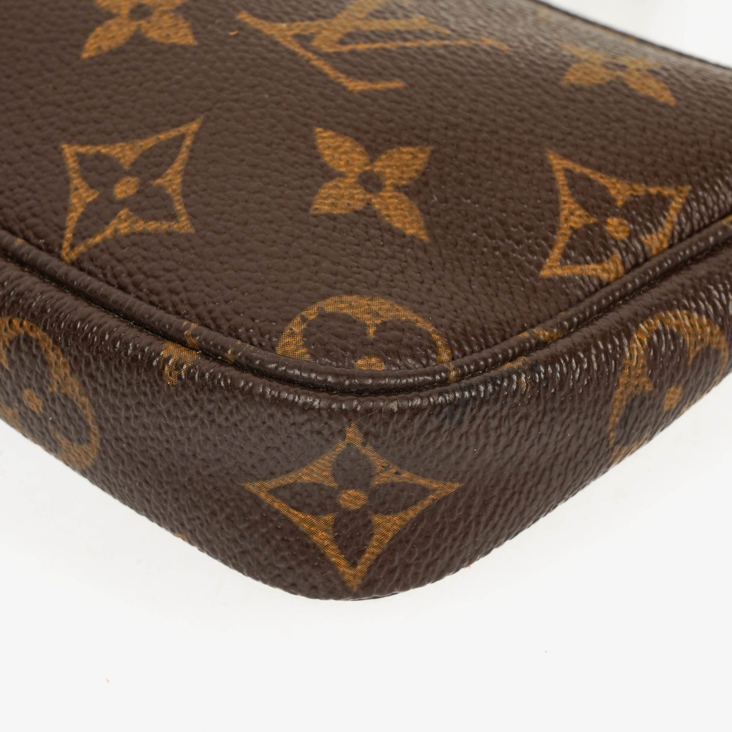 Louis Vuitton Mini Pochette Accessoires Monogram Canvas Clutch Handbag