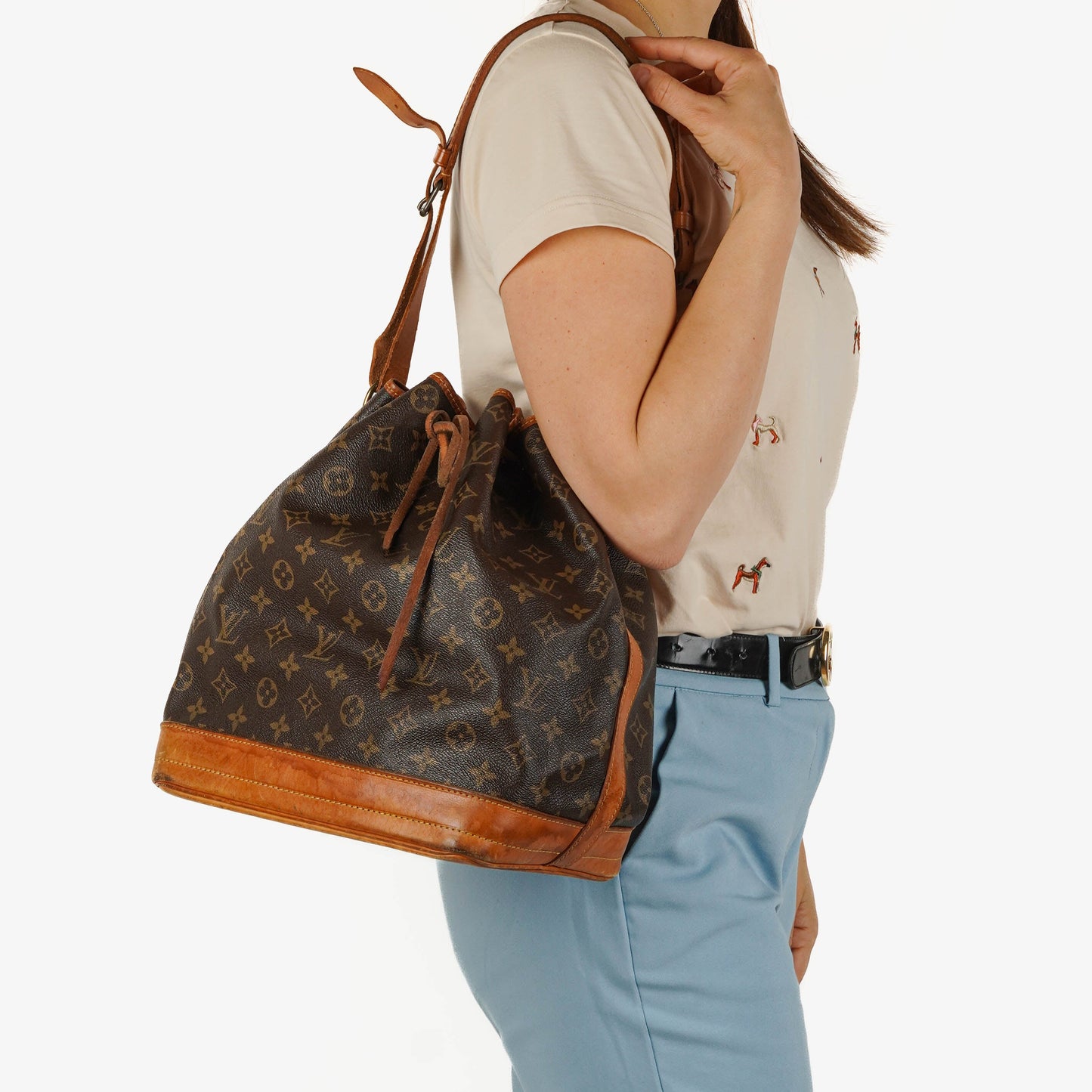 Louis Vuitton Noe Grande GM Monogram Canvas Shoulder Bag