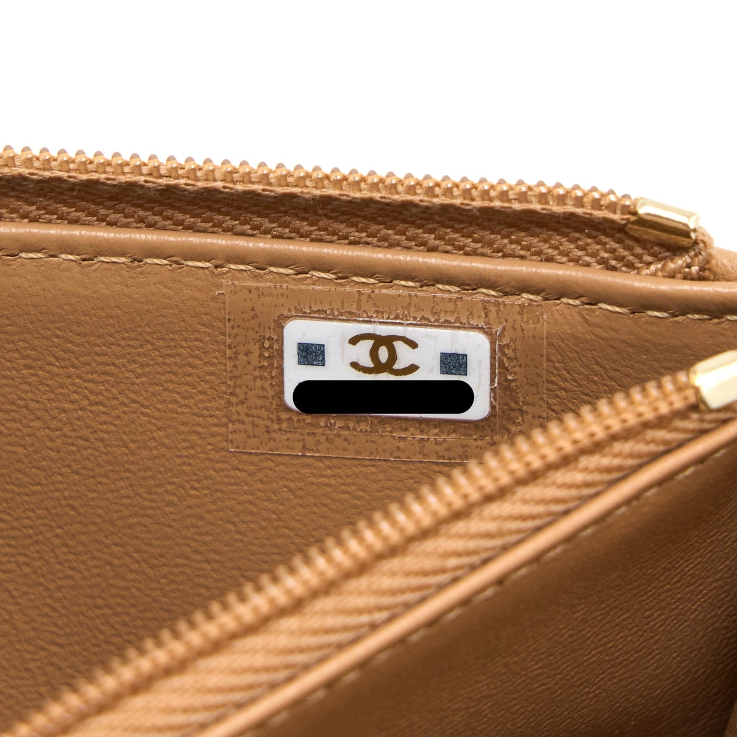 Chanel Top Handle Mini Flap Bag with Chain Lambskin Caramel L (Microchip)