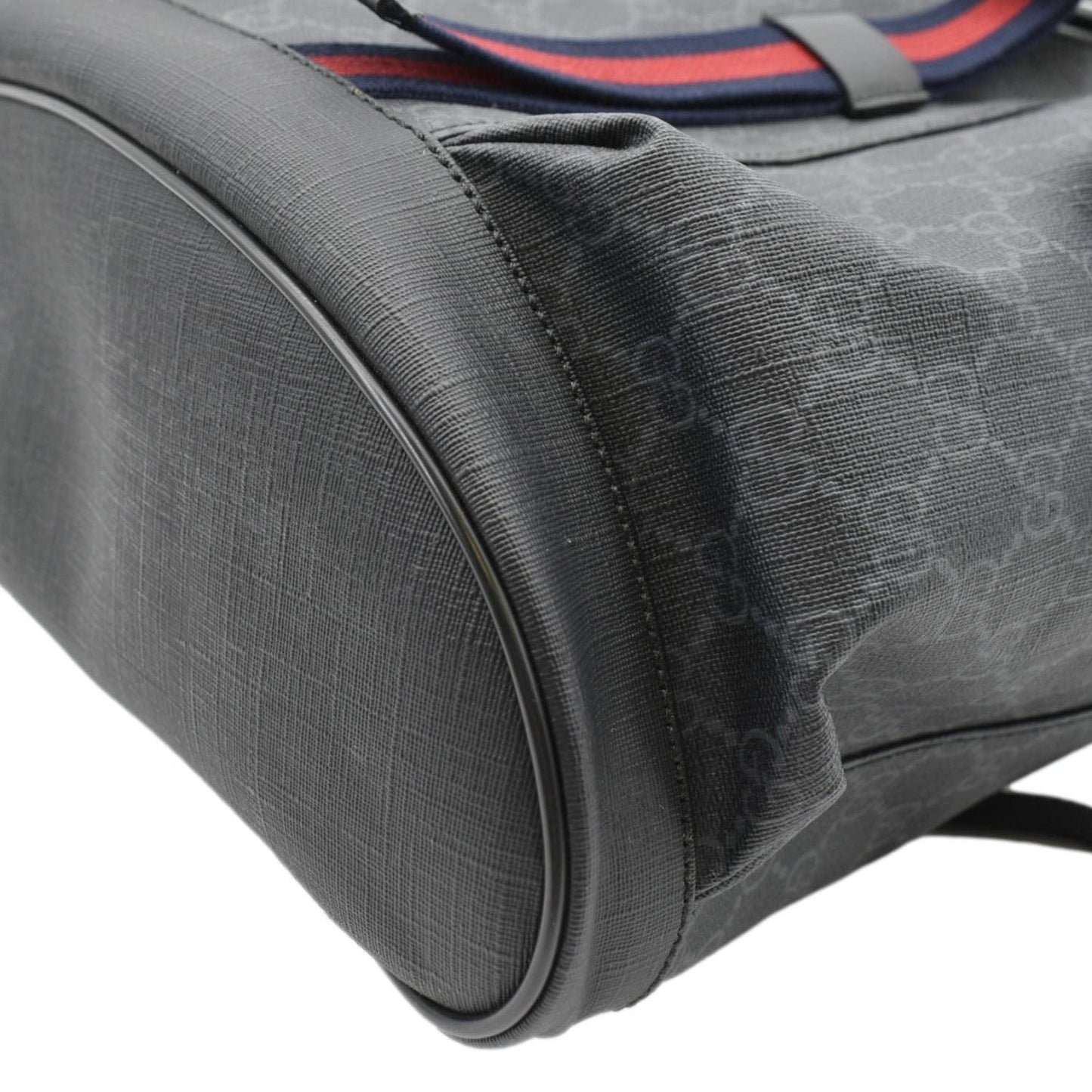 GUCCI GG Supreme Canvas Backpack Black