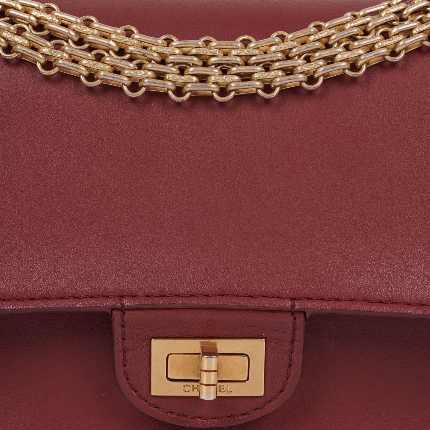 Chanel 2.55 Nude Reissue Paris-Hamburg 226 Leather Flap Bag