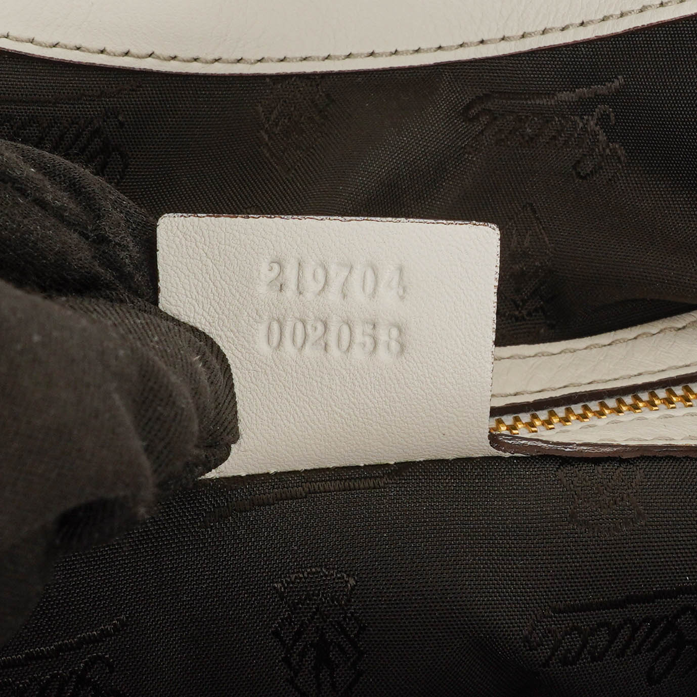 Gucci Jackie Leather Bamboo Tassel Hobo Bag