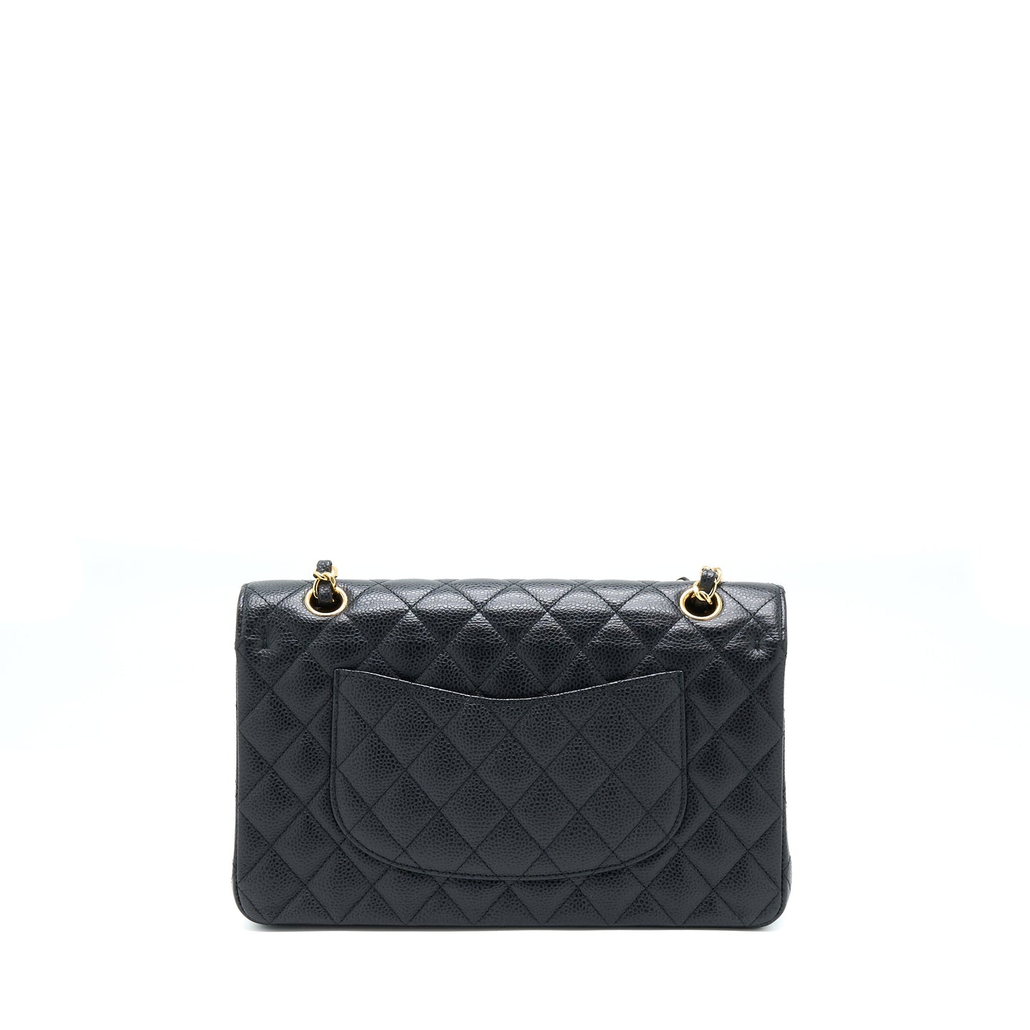 Chanel Medium Classic Double Flap Caviar Black