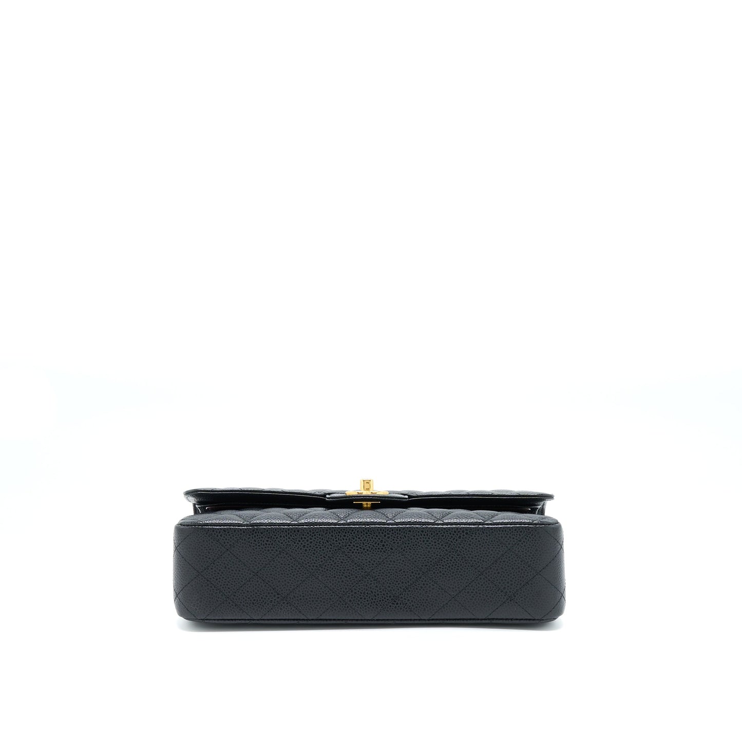 Chanel Medium Classic Double Flap Caviar Black