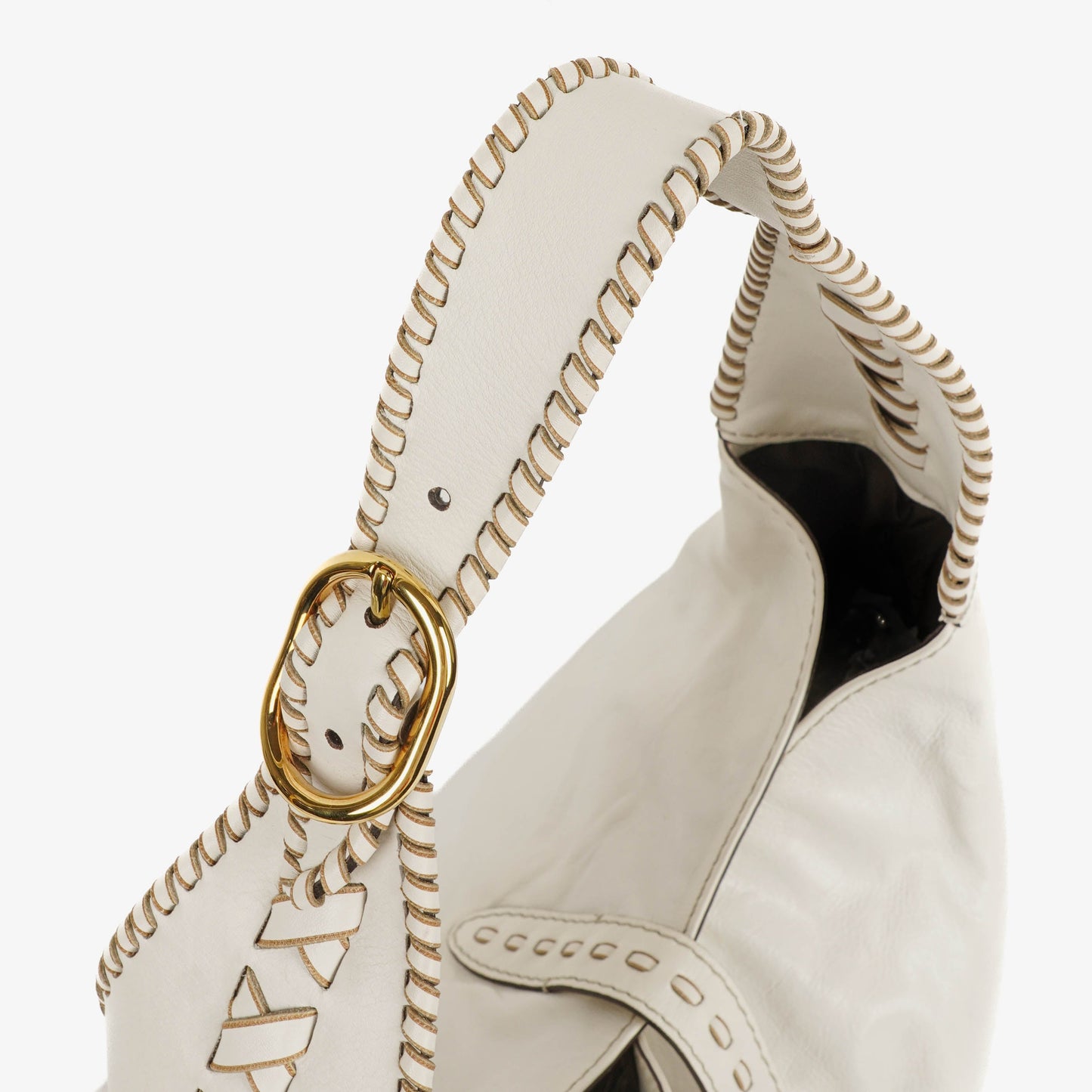 Gucci Jackie Leather Bamboo Tassel Hobo Bag