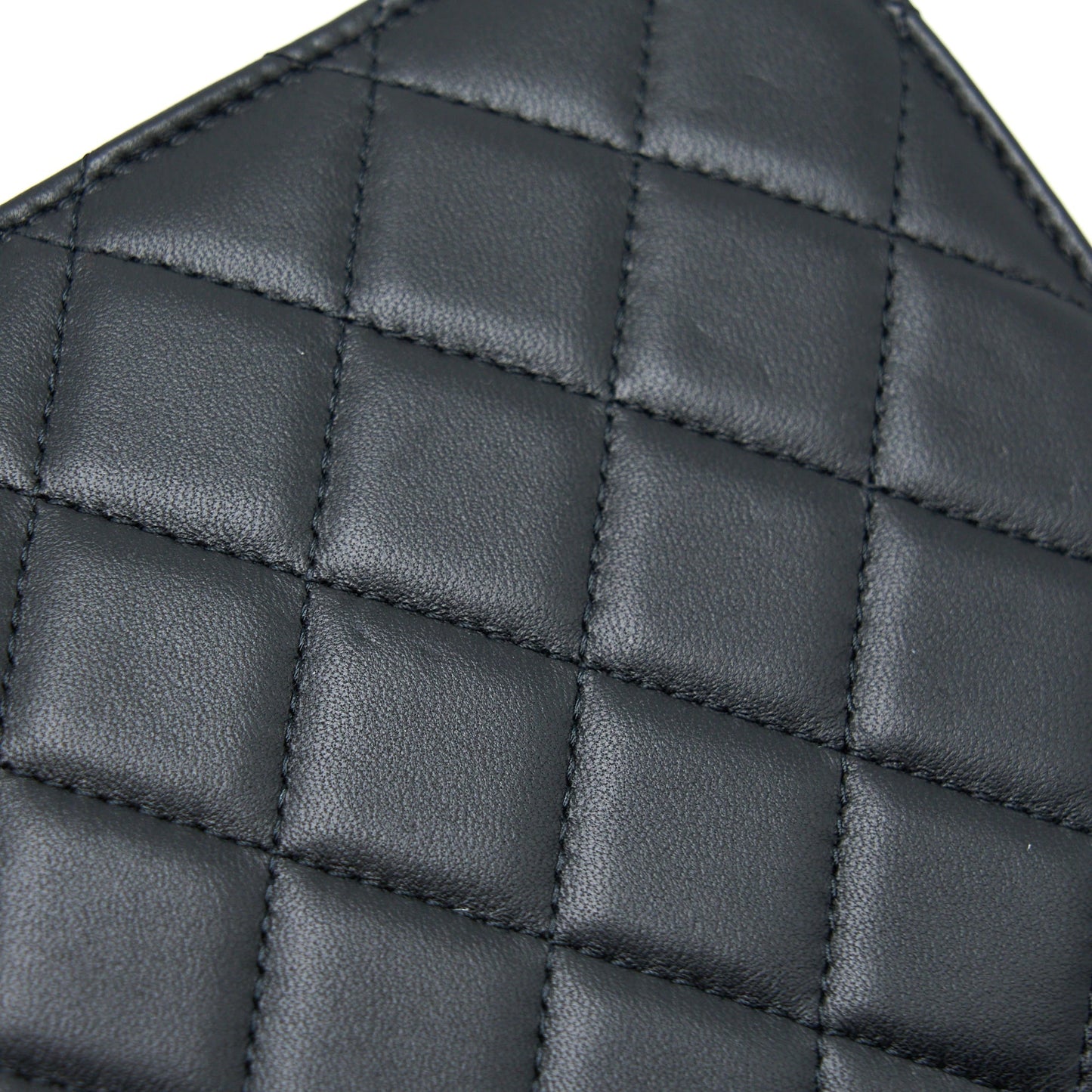 Chanel Trendy CC Wallet On Chain Lambskin Black