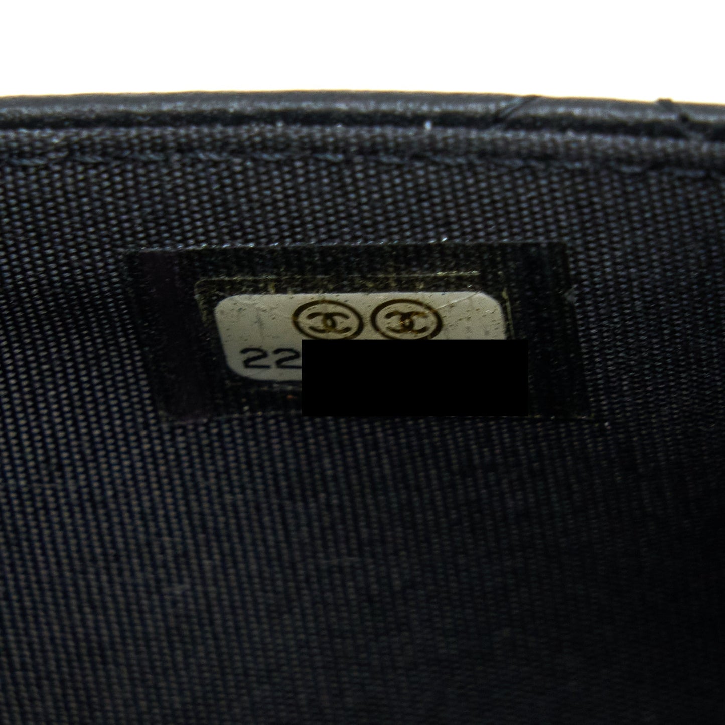 Chanel Trendy CC Wallet On Chain Lambskin Black