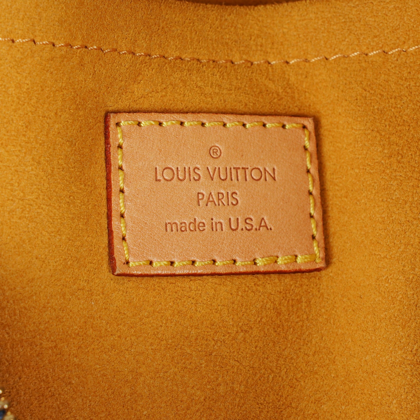 Louis Vuitton Baggy PM Monogram Denim Shoulder Bag