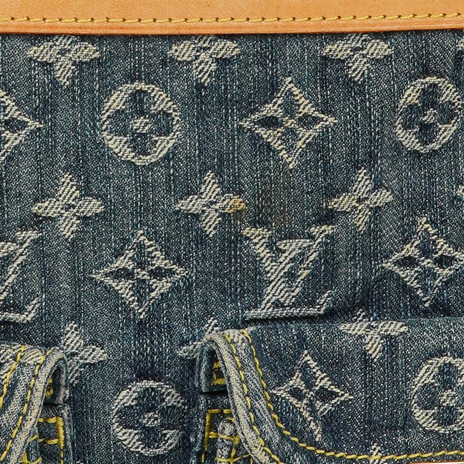 Louis Vuitton Baggy PM Monogram Denim Shoulder Bag