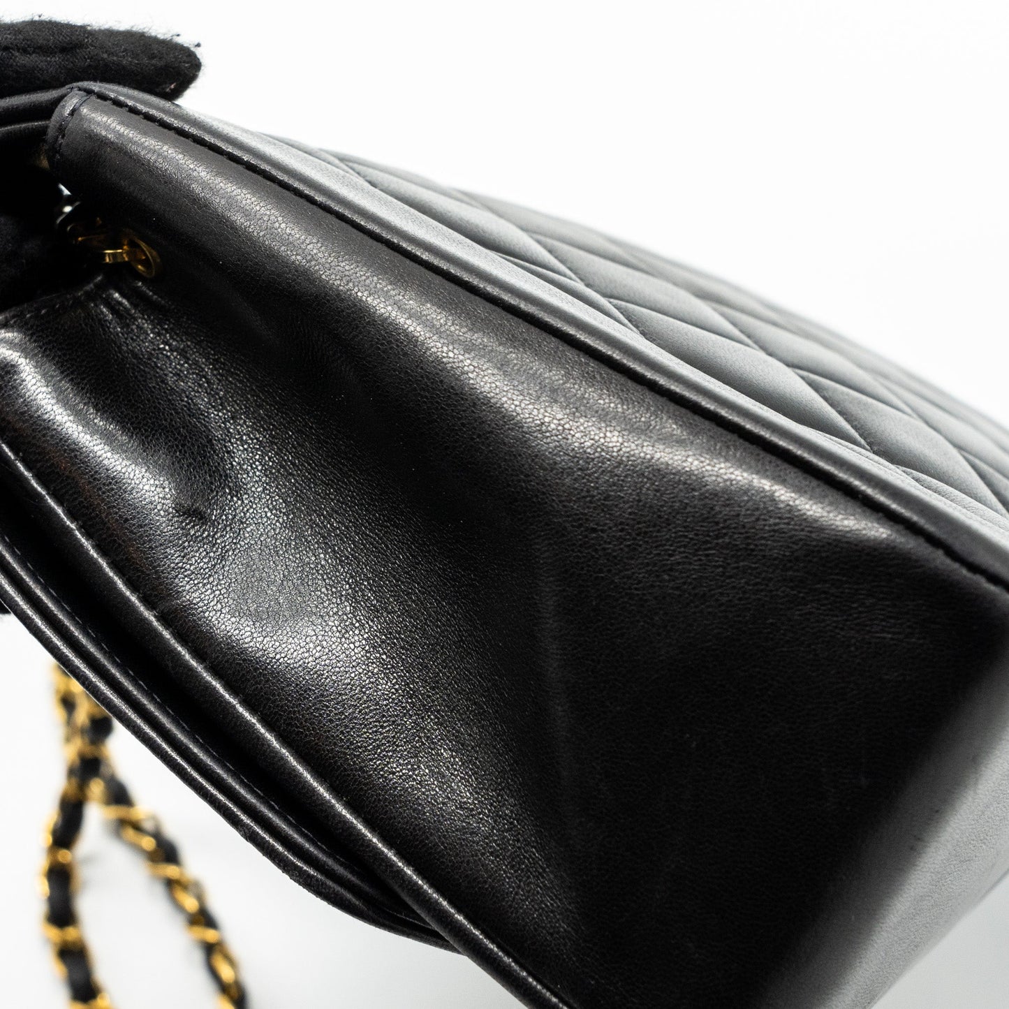 Chanel  Diana Flap Bag Lambskin Black