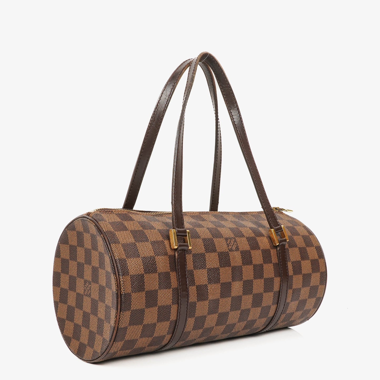 Louis Vuitton Papillon 30 Damier Ebene Canvas Handbag