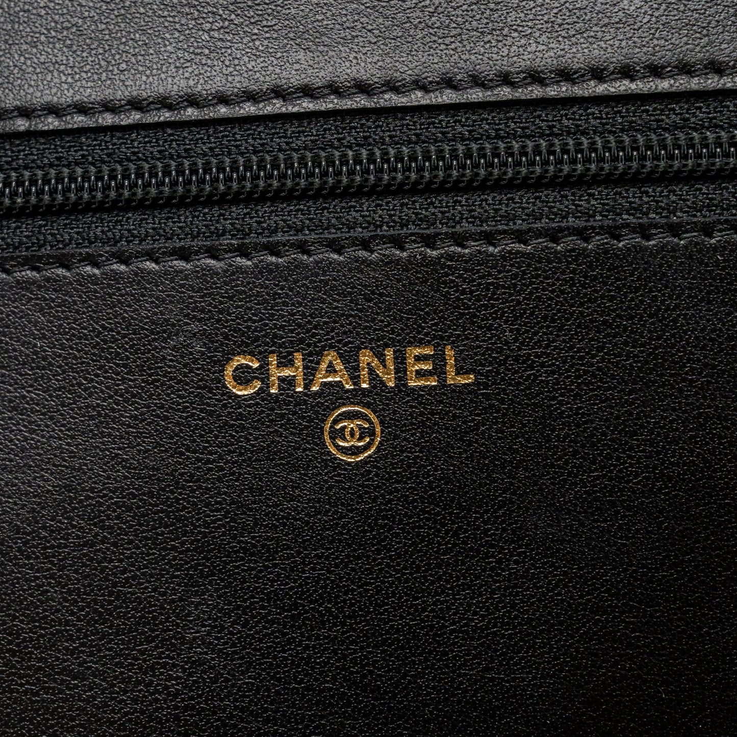 Chanel Boy Wallet on Chain Caviar BLack