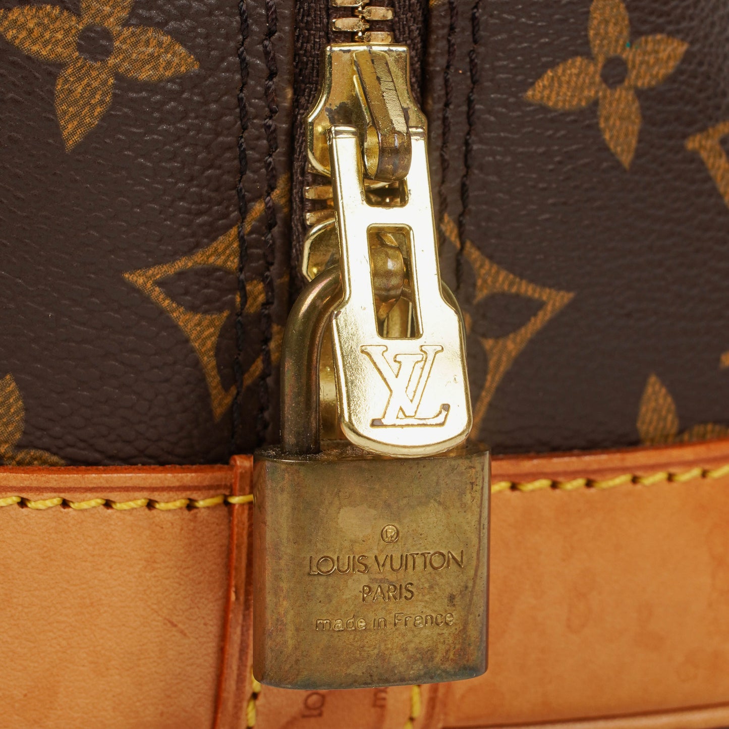 Louis Vuitton Alma PM Monogram Canvas Handbag