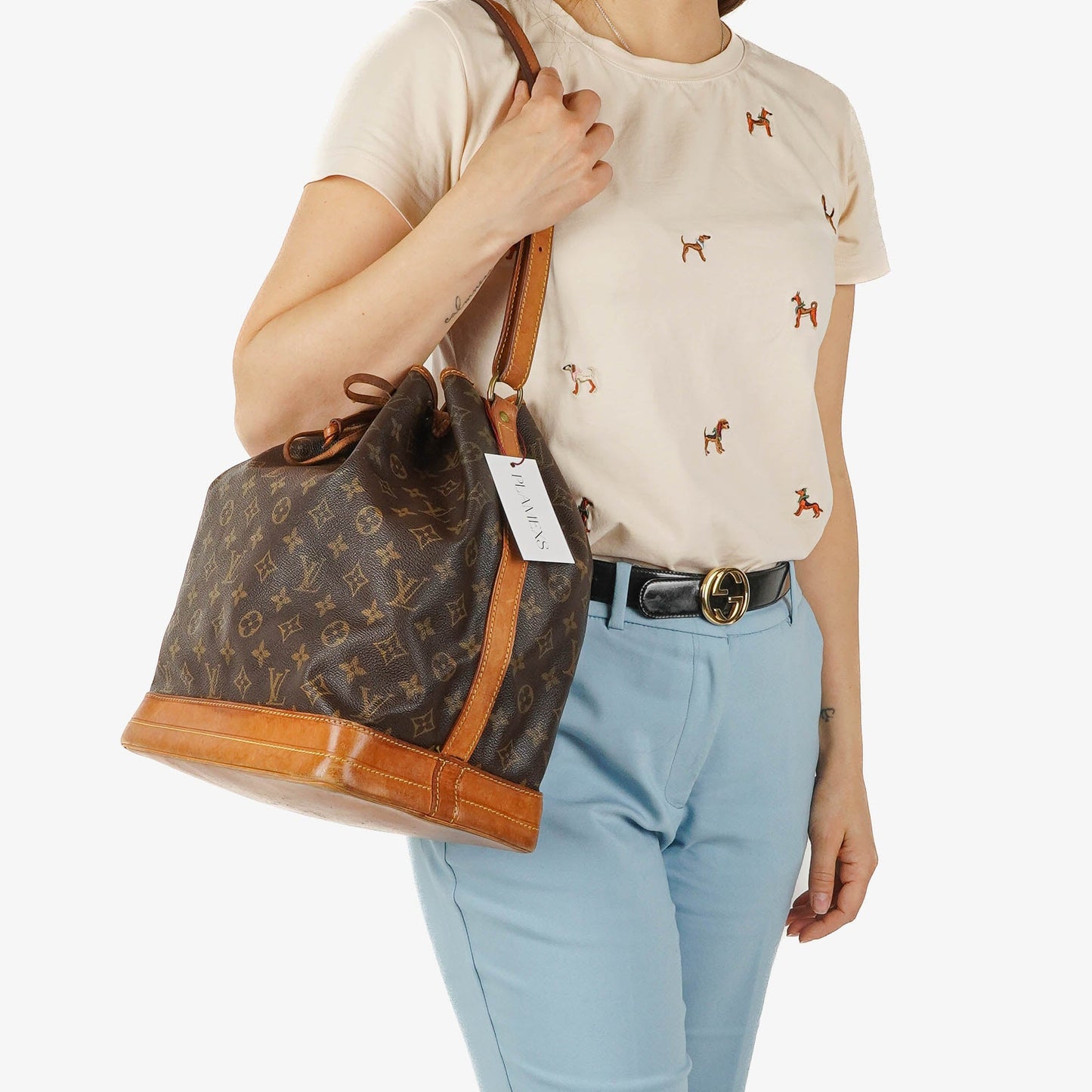 Louis Vuitton Noe Grande GM Monogram Canvas Shoulder Bag
