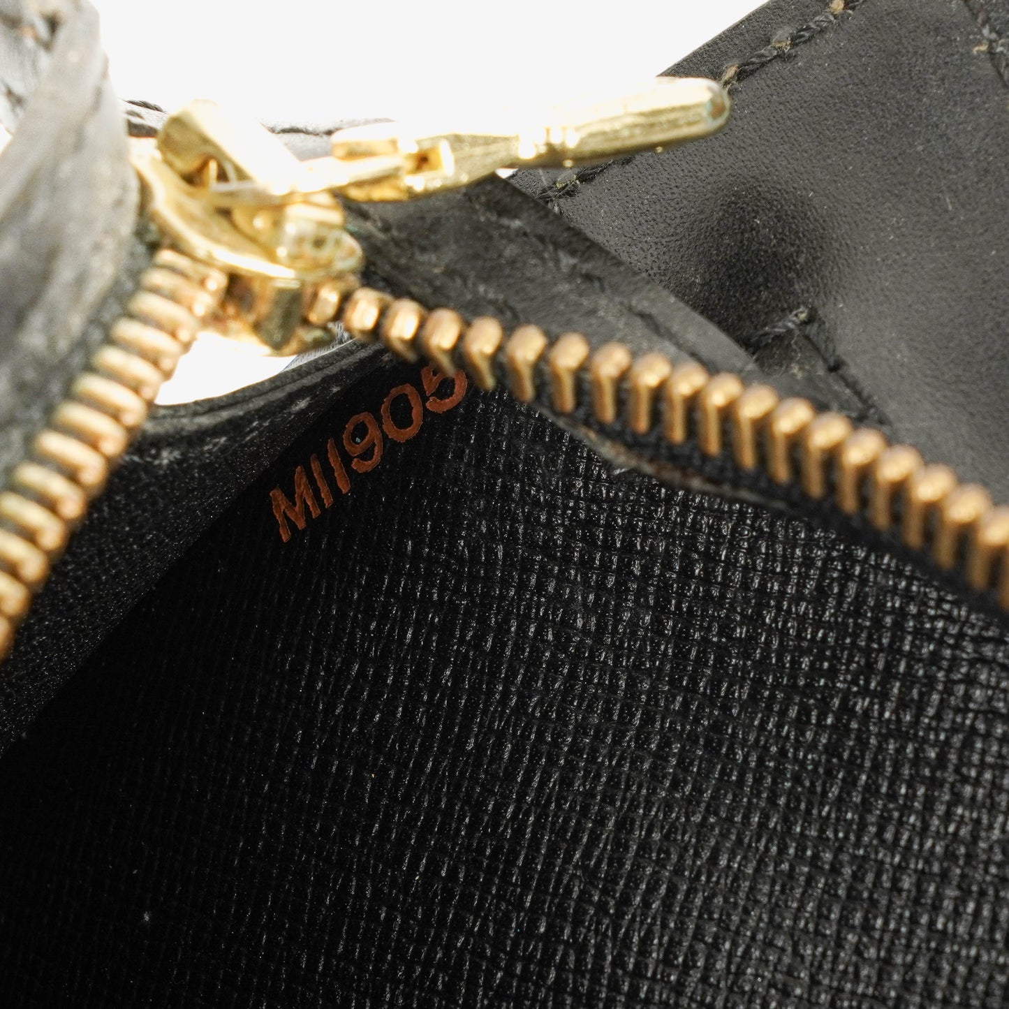 Louis Vuitton Enghien Black EPI Leather Shoulder Bag