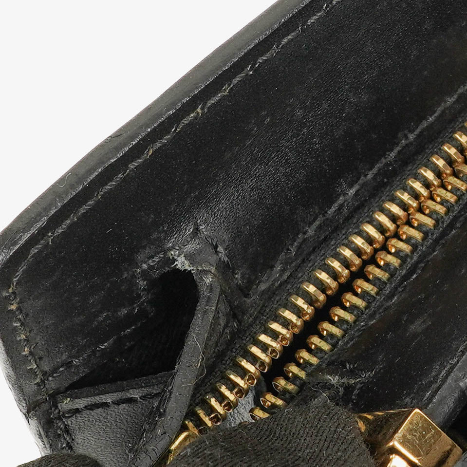 Louis Vuitton Enghien Black EPI Leather Shoulder Bag