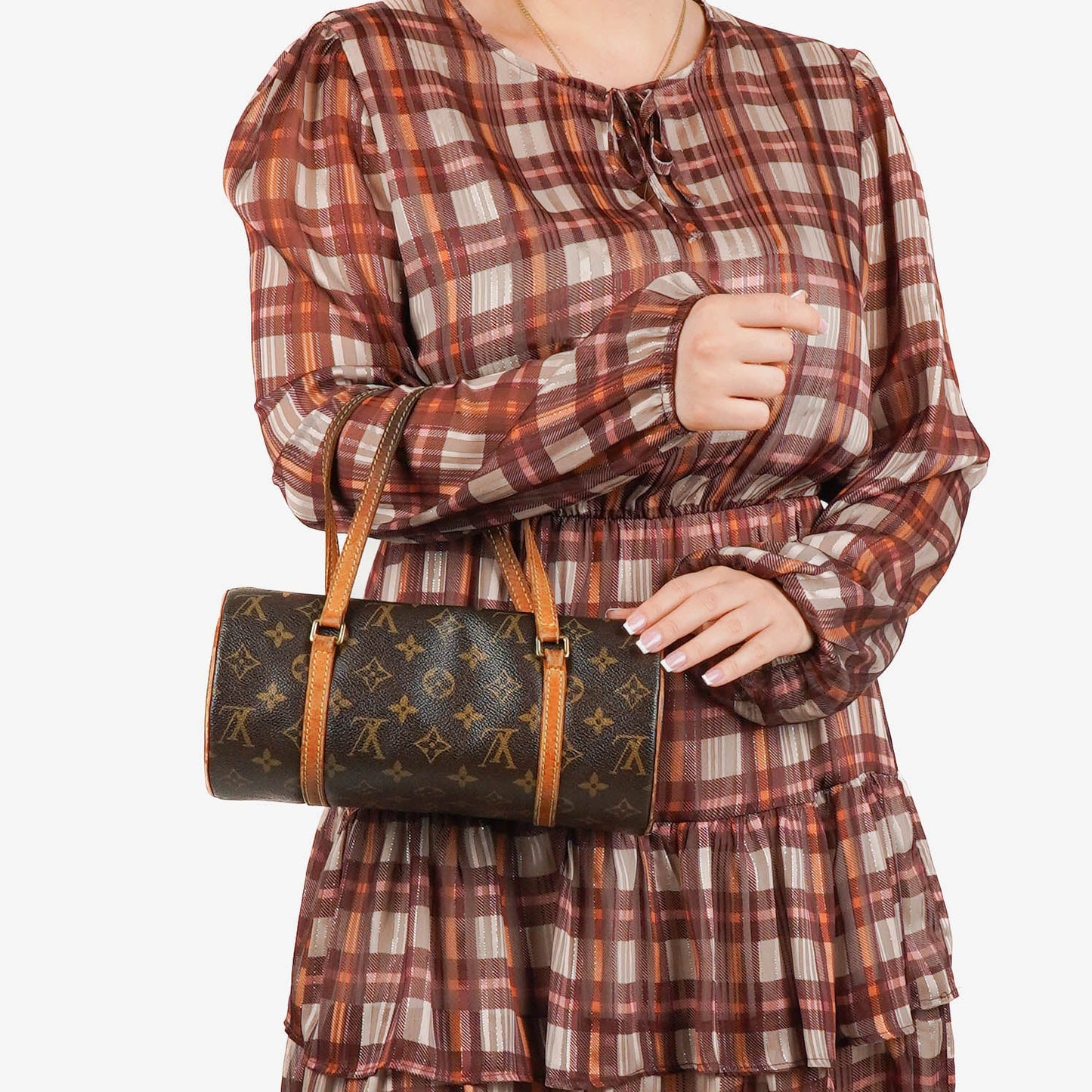 Louis Vuitton Papillon 25  Monogram Canvas Handbag