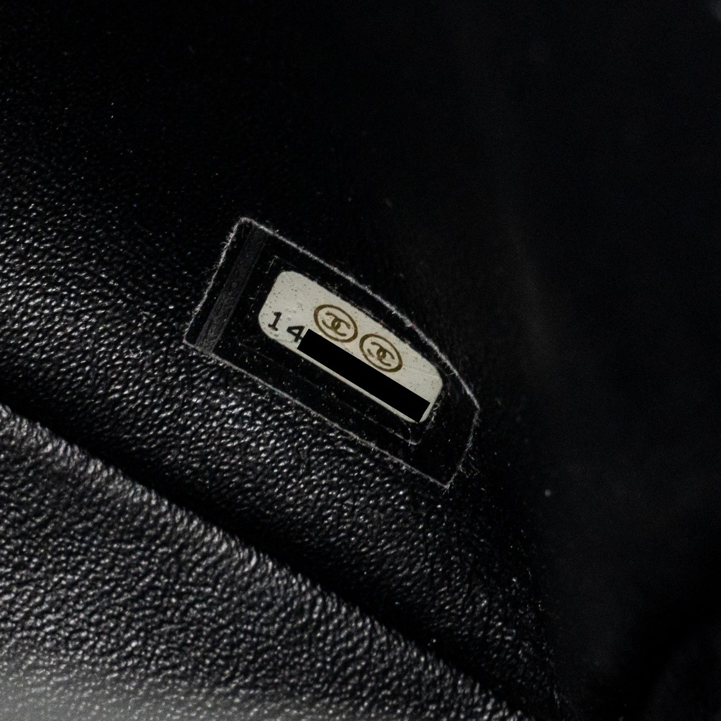 Chanel East West Flap Shoulder Bag Patent Leather Black