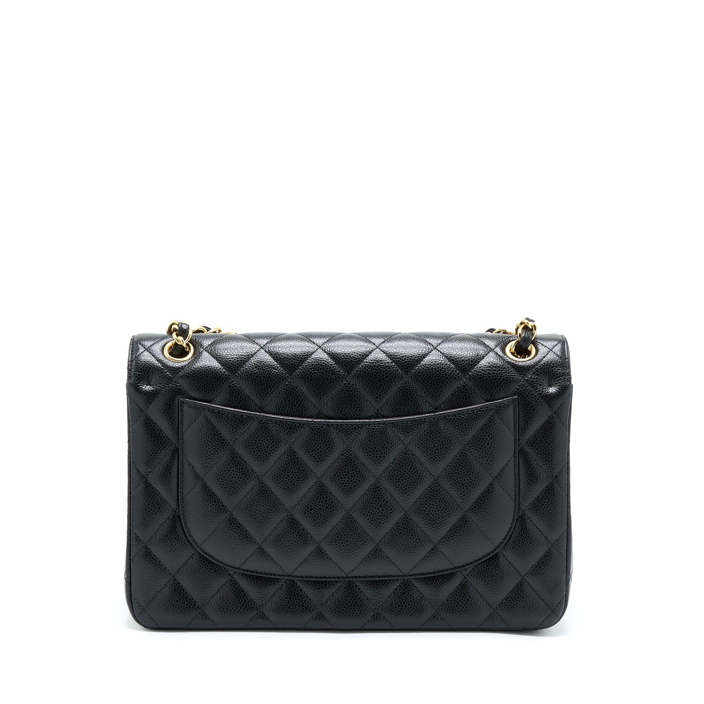 Chanel Classic Jumbo Flap Bag Caviar Black