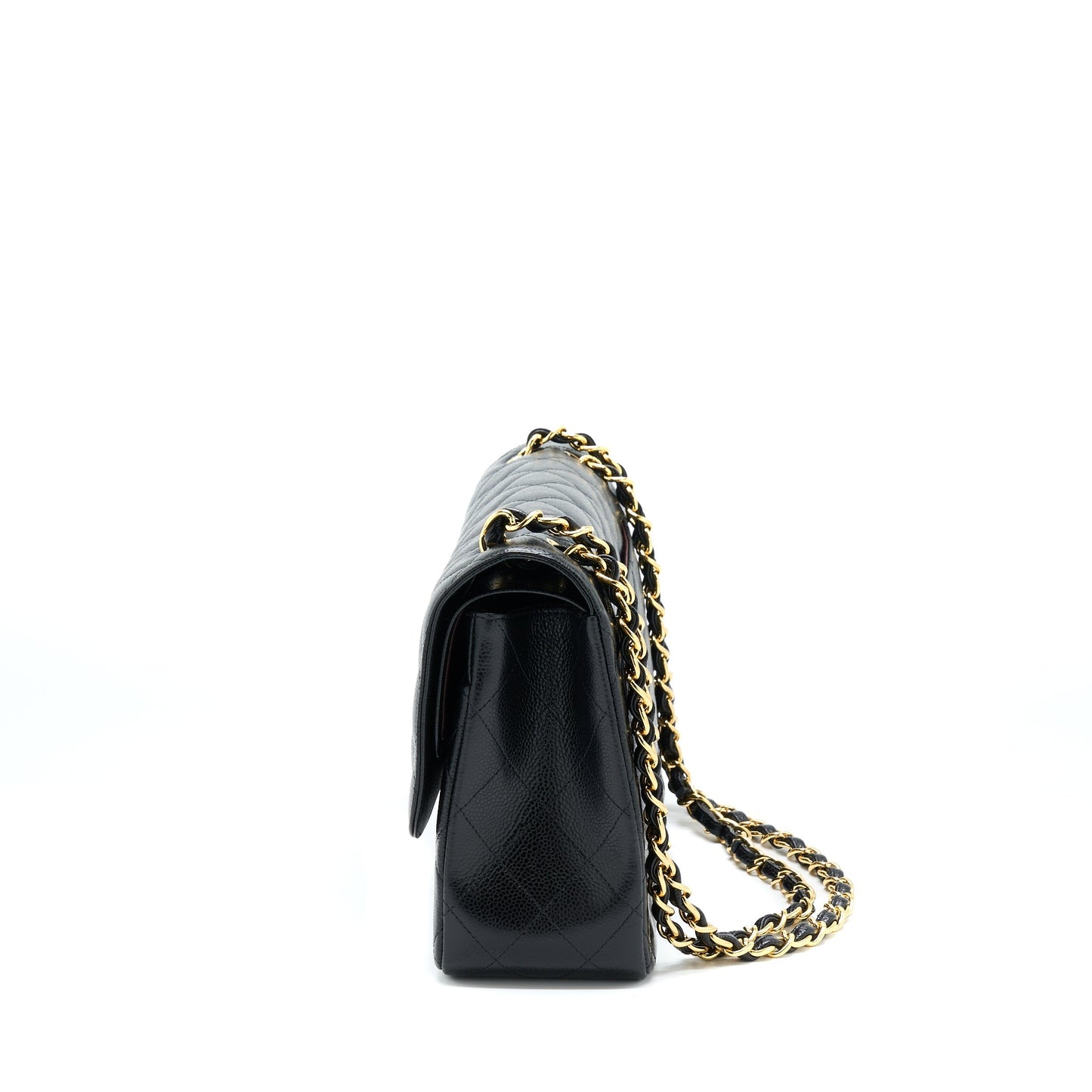 Chanel Classic Jumbo Flap Bag Caviar Black
