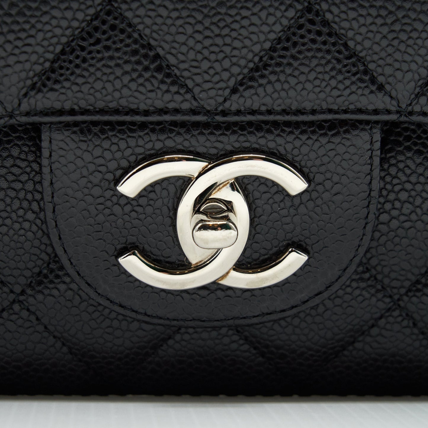Chanel Maxi Flap Bag Caviar  Black