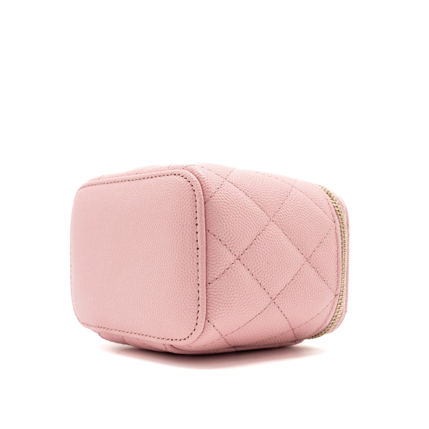 Chanel Mini Vanity Case Caviar Pink L
