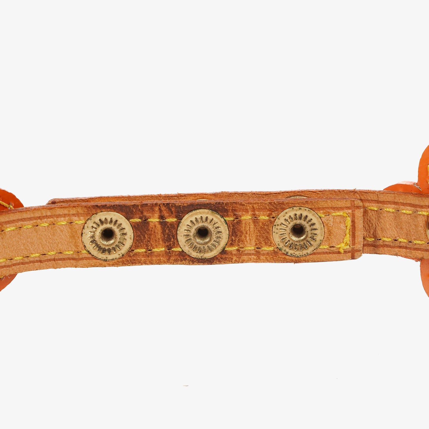 Louis Vuitton Double Wrap Patent Fleur Orange Bracelet