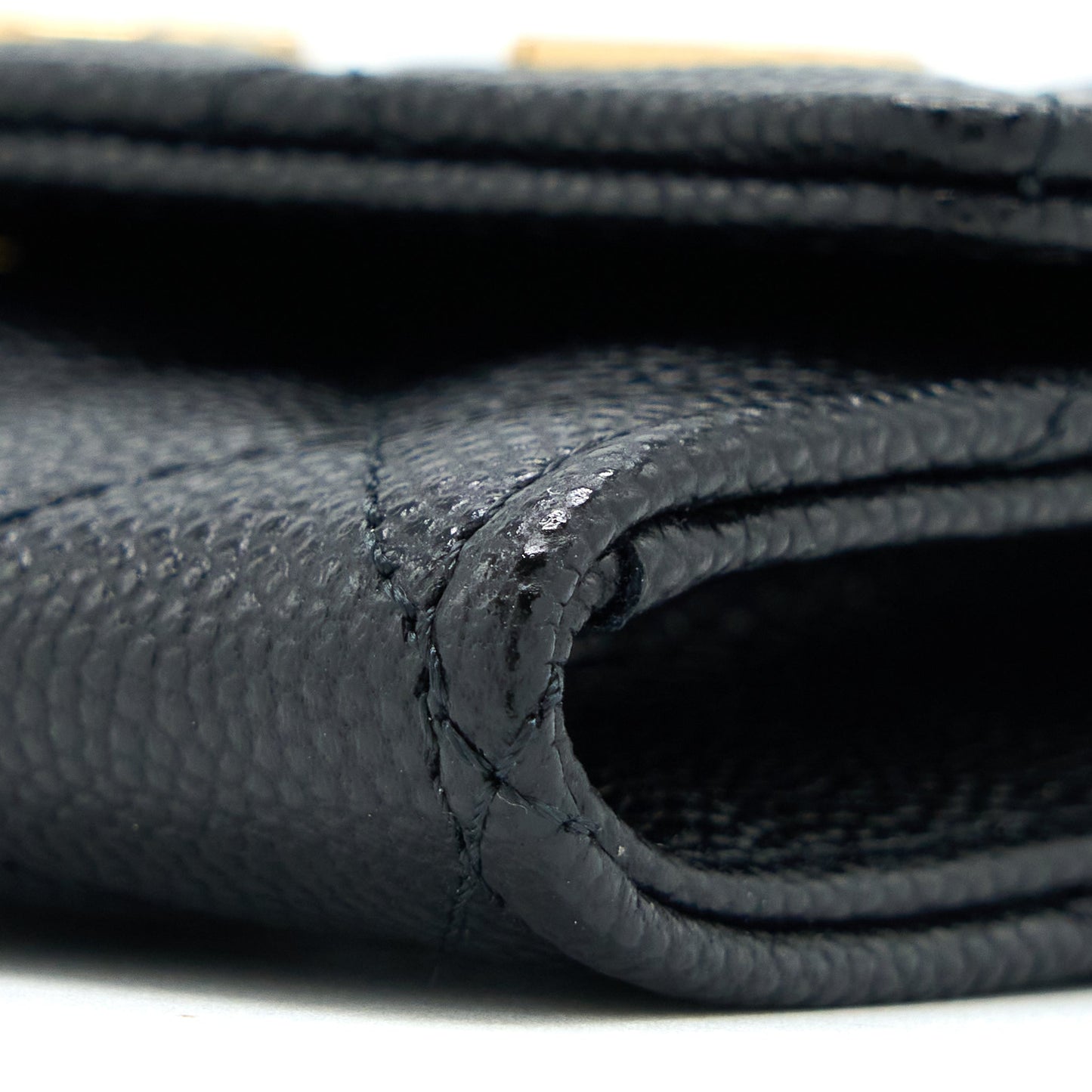Chanel 23C Limited Edition Card Holder Caviar Black  (Microchip)