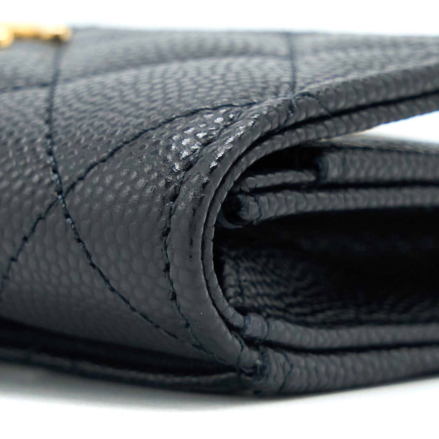 Chanel 23C Limited Edition Card Holder Caviar Black  (Microchip)