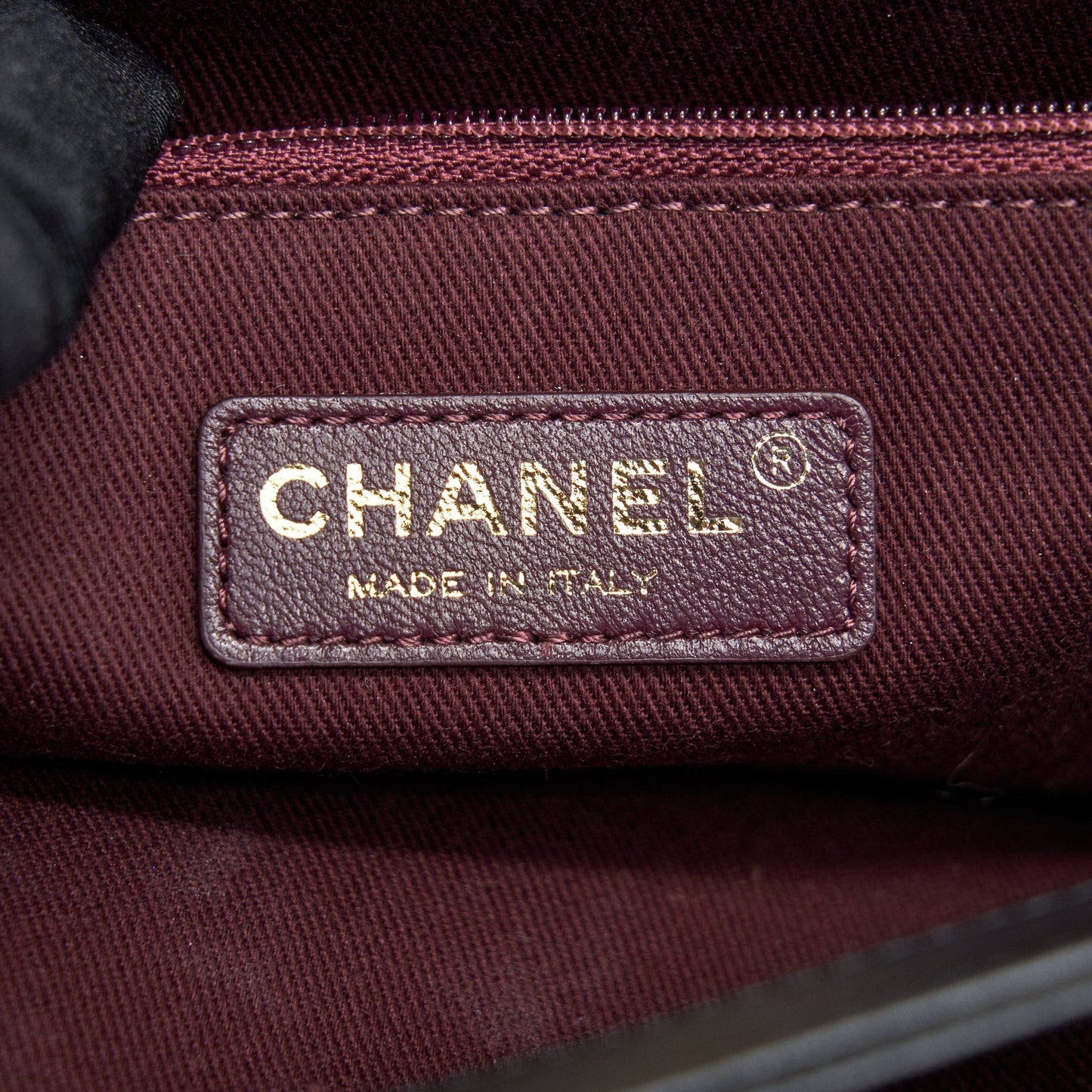 Chanel Large Single Flap Bag Calfskin  Black