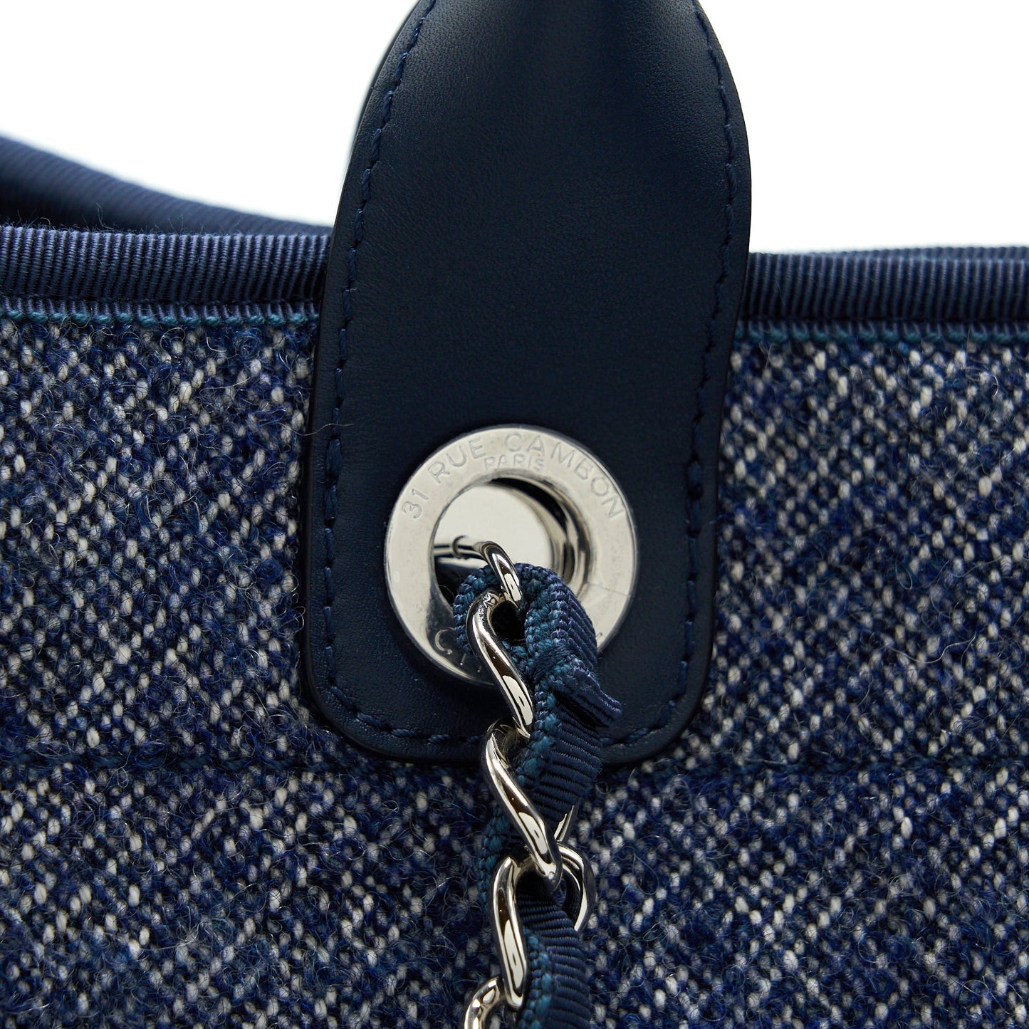 Chanel Deauville Tote bag Navy