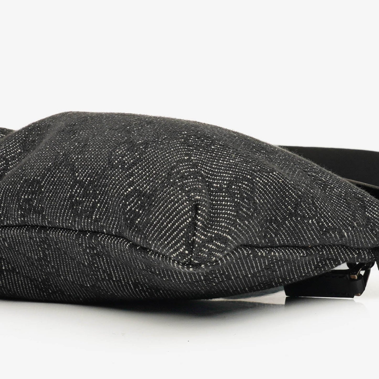 Gucci GG Black Monogram Canvas Belt Bag