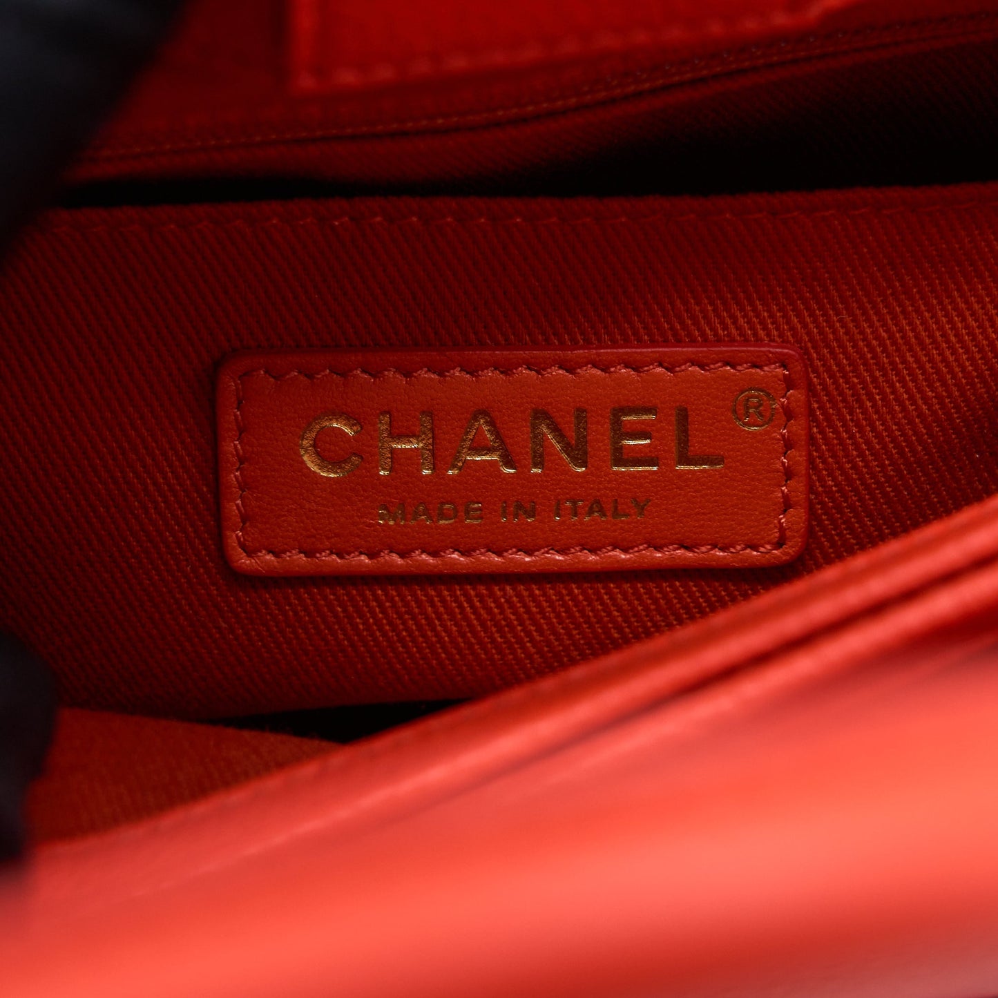 Chanel Neo Executive mini Tote Calfskin Red