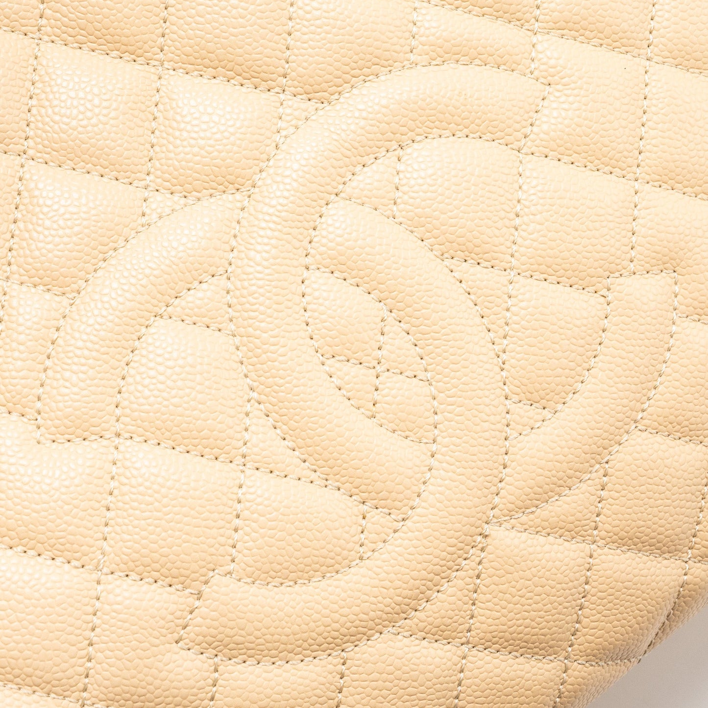 Chanel Grand Shopping Tote Caviar Beige