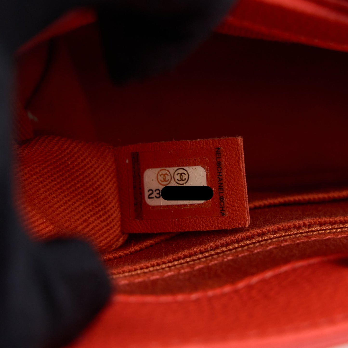 Chanel Neo Executive mini Tote Calfskin Red