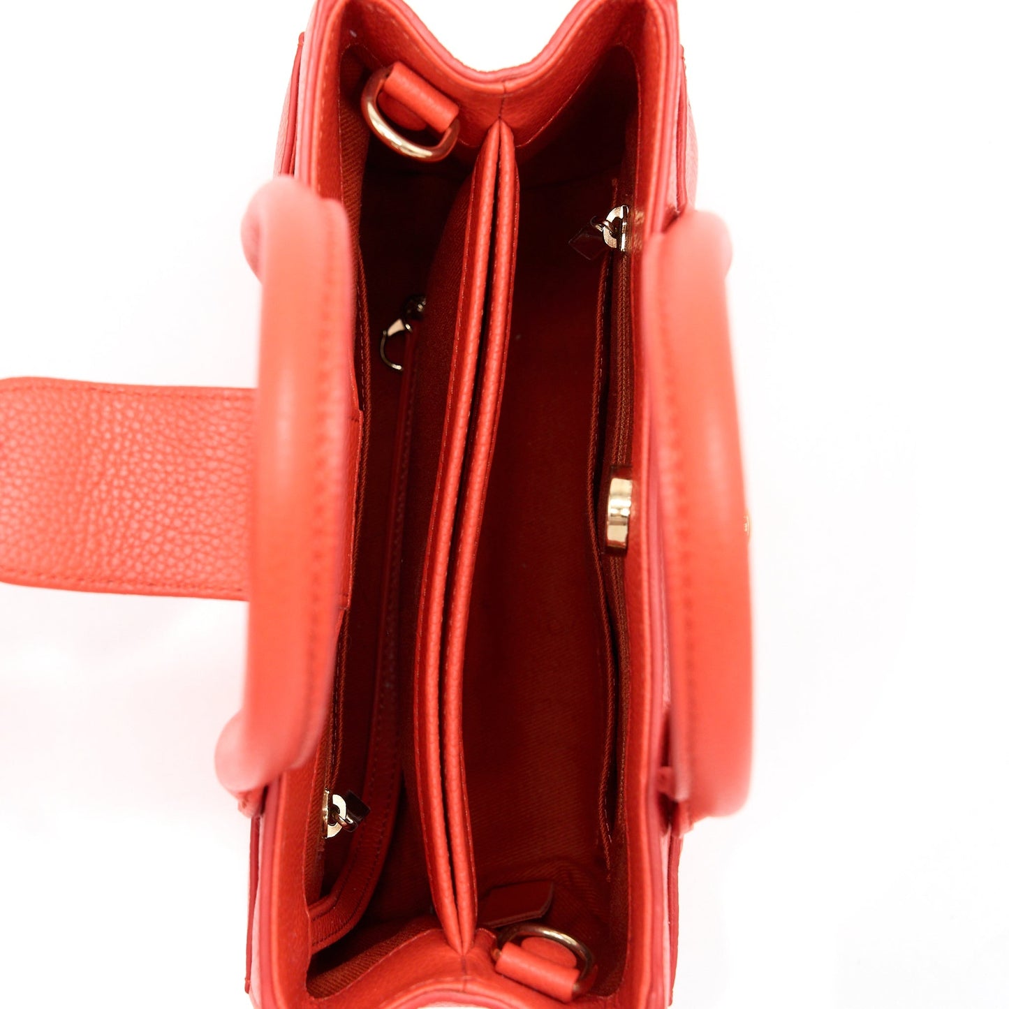 Chanel Neo Executive mini Tote Calfskin Red