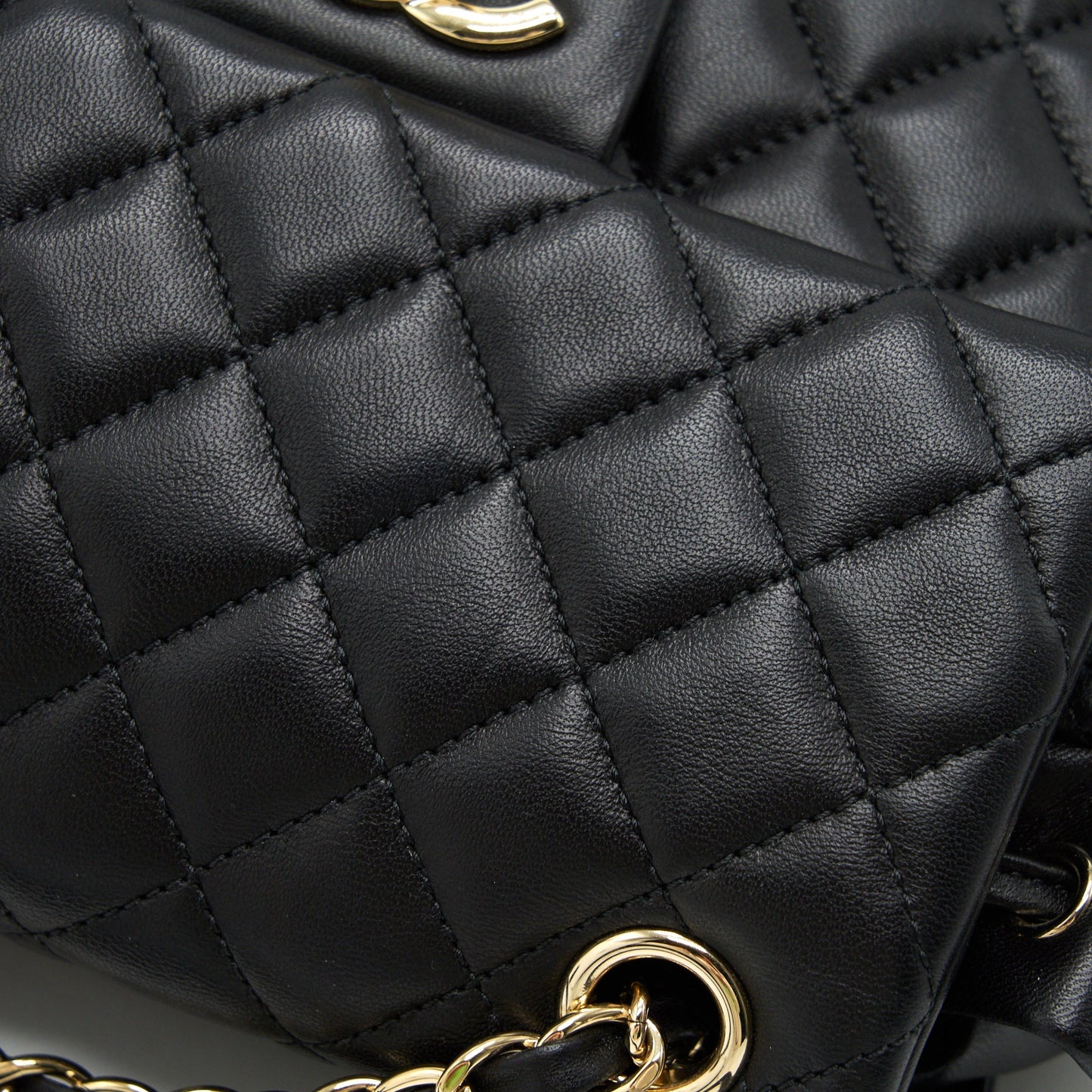 CHANEL QUILTED LAMBSKIN URBAN SPIRIT BACKPACK BLACK